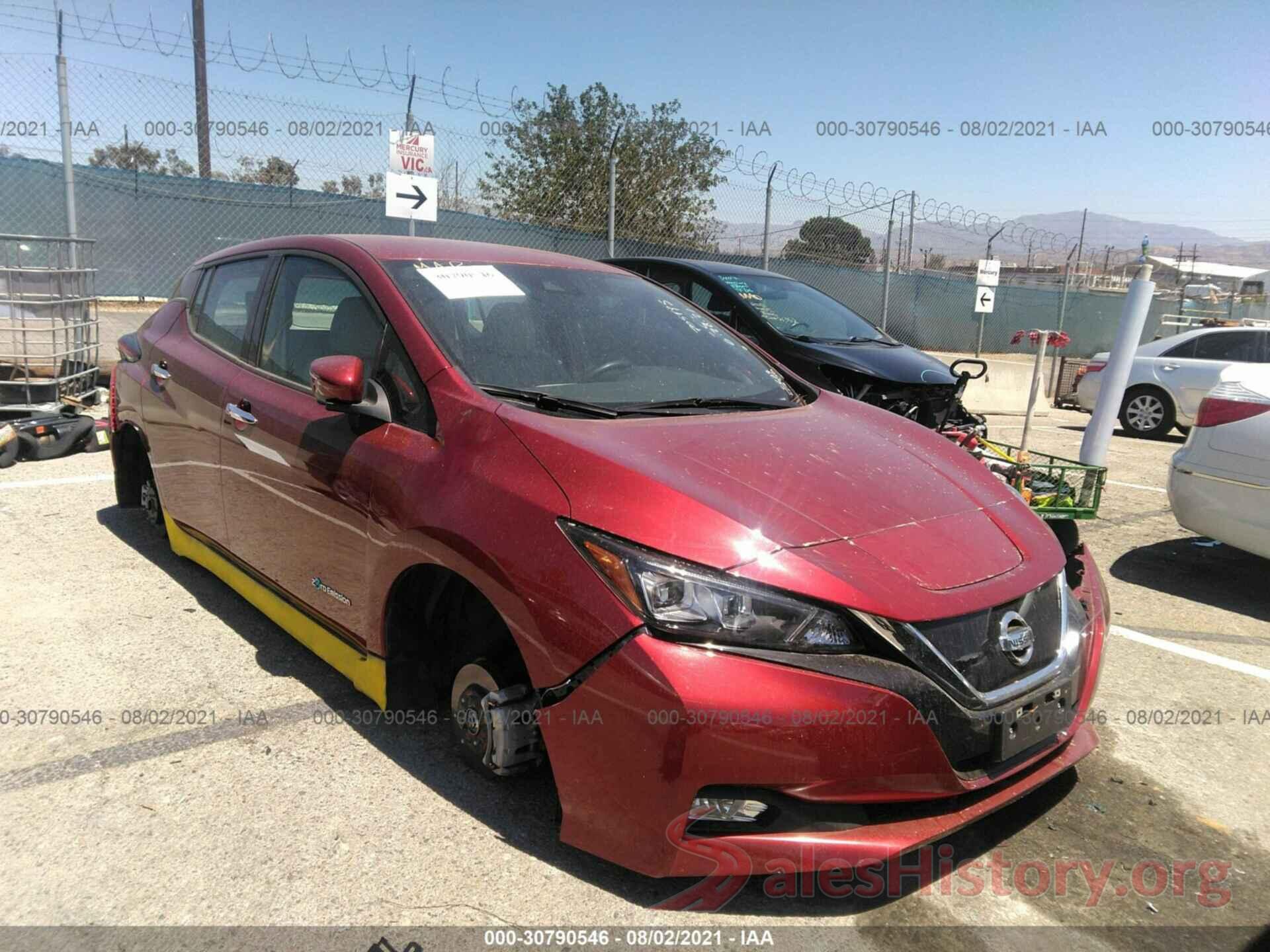 1N4AZ1CP9JC307777 2018 NISSAN LEAF