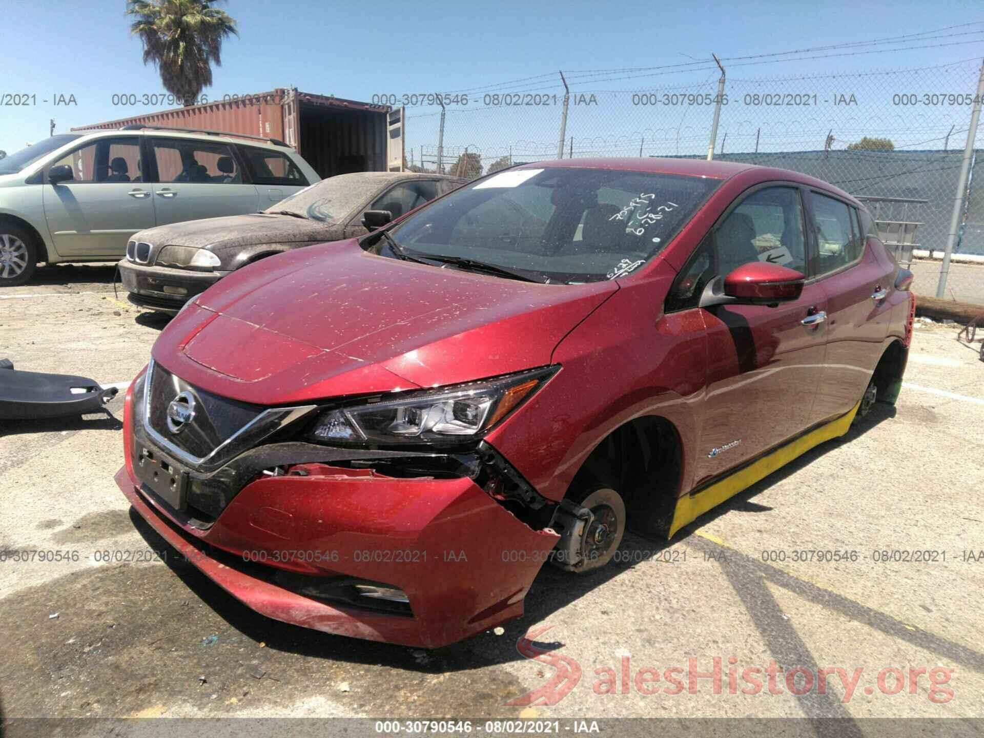 1N4AZ1CP9JC307777 2018 NISSAN LEAF