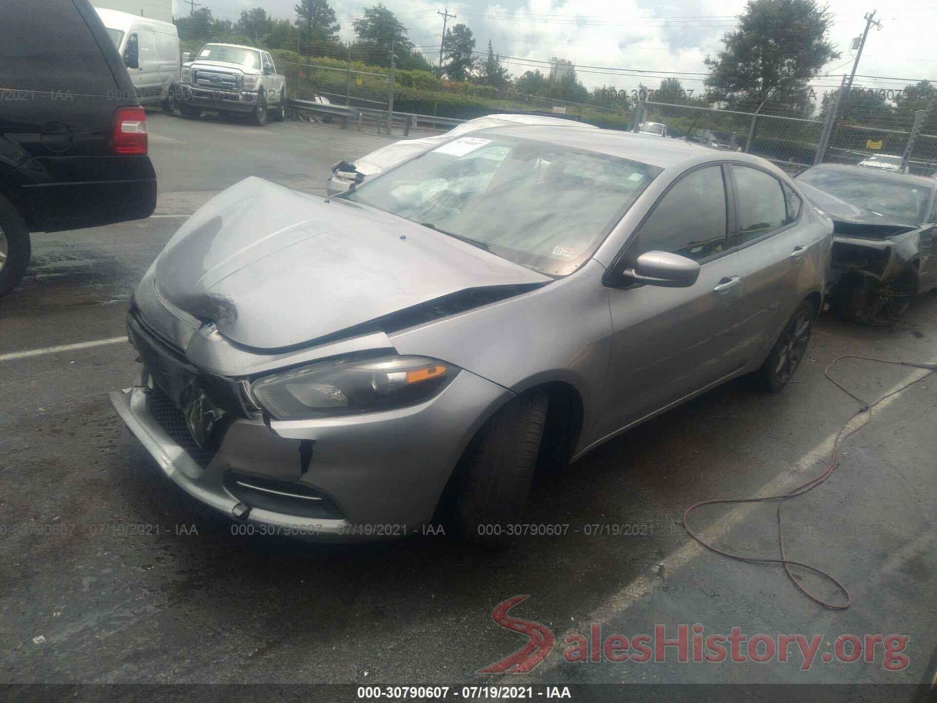 1C3CDFAA8GD607735 2016 DODGE DART