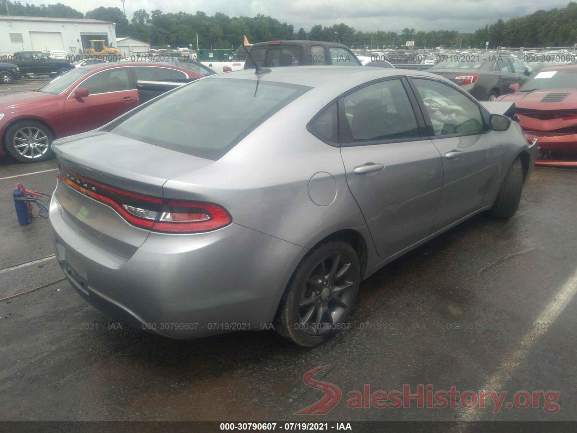 1C3CDFAA8GD607735 2016 DODGE DART