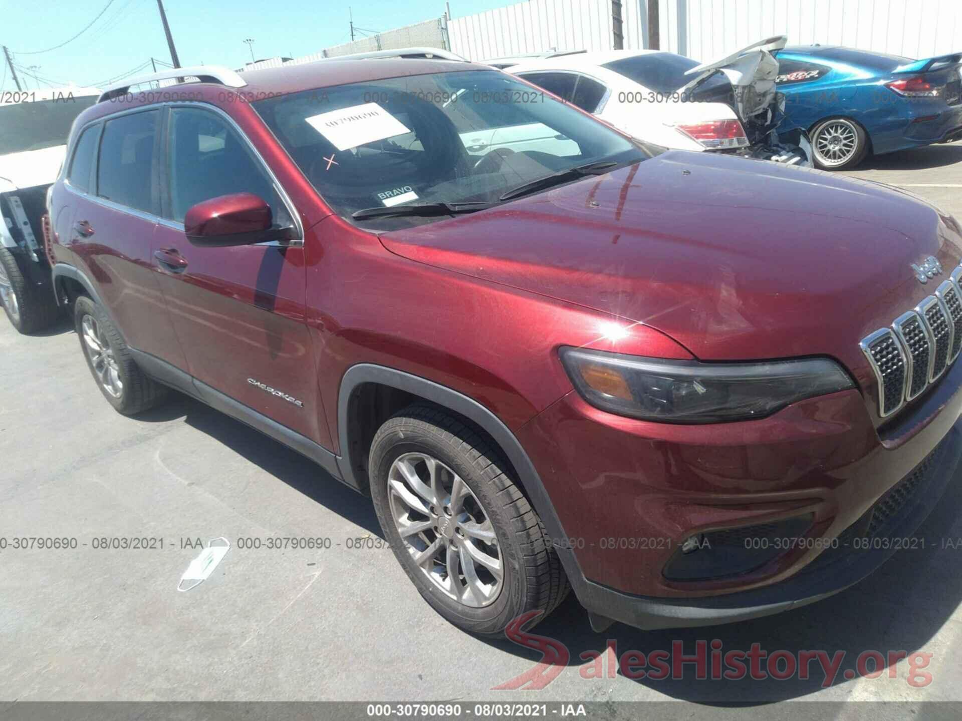 1C4PJLLB9KD270074 2019 JEEP CHEROKEE