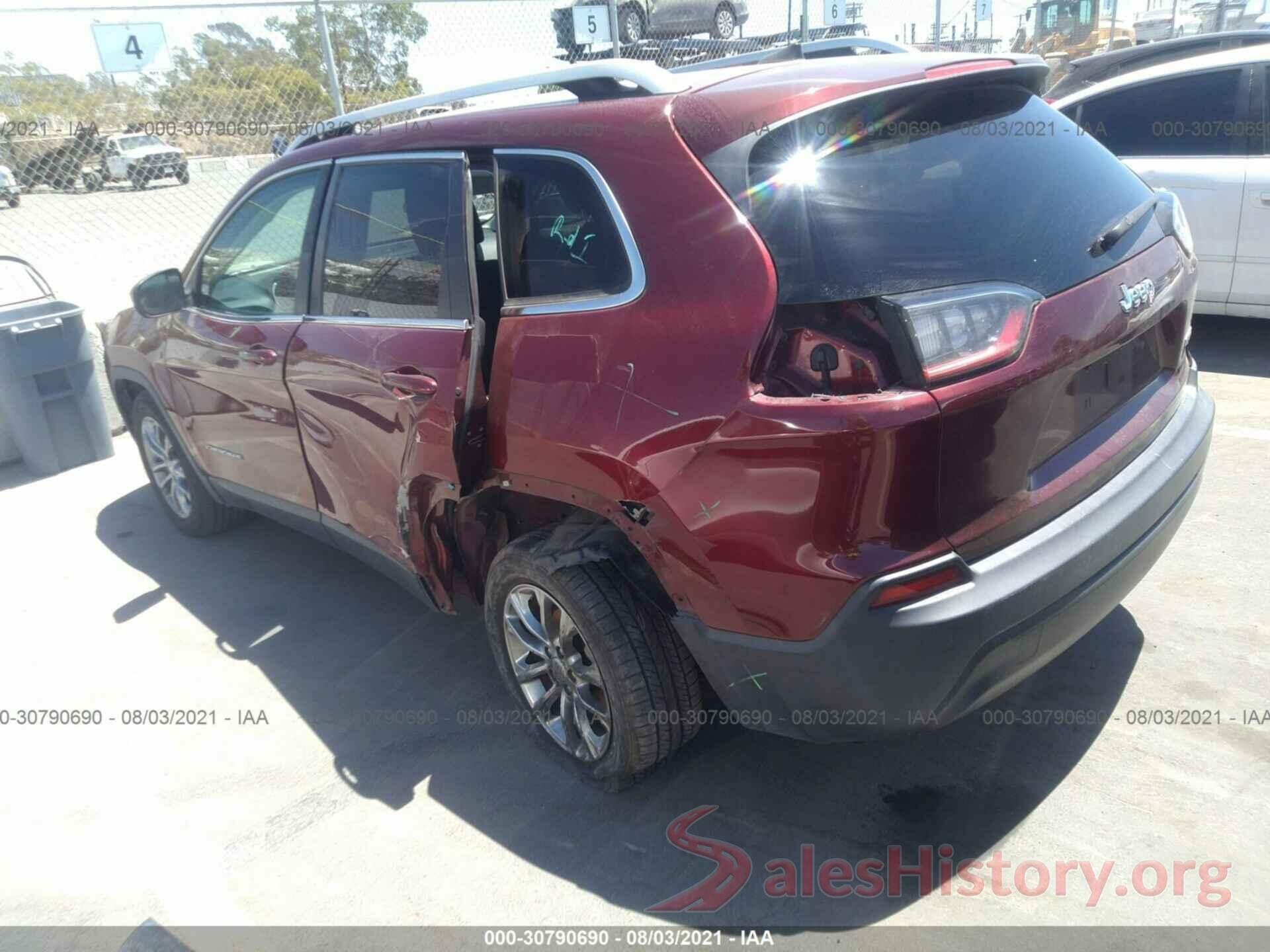 1C4PJLLB9KD270074 2019 JEEP CHEROKEE