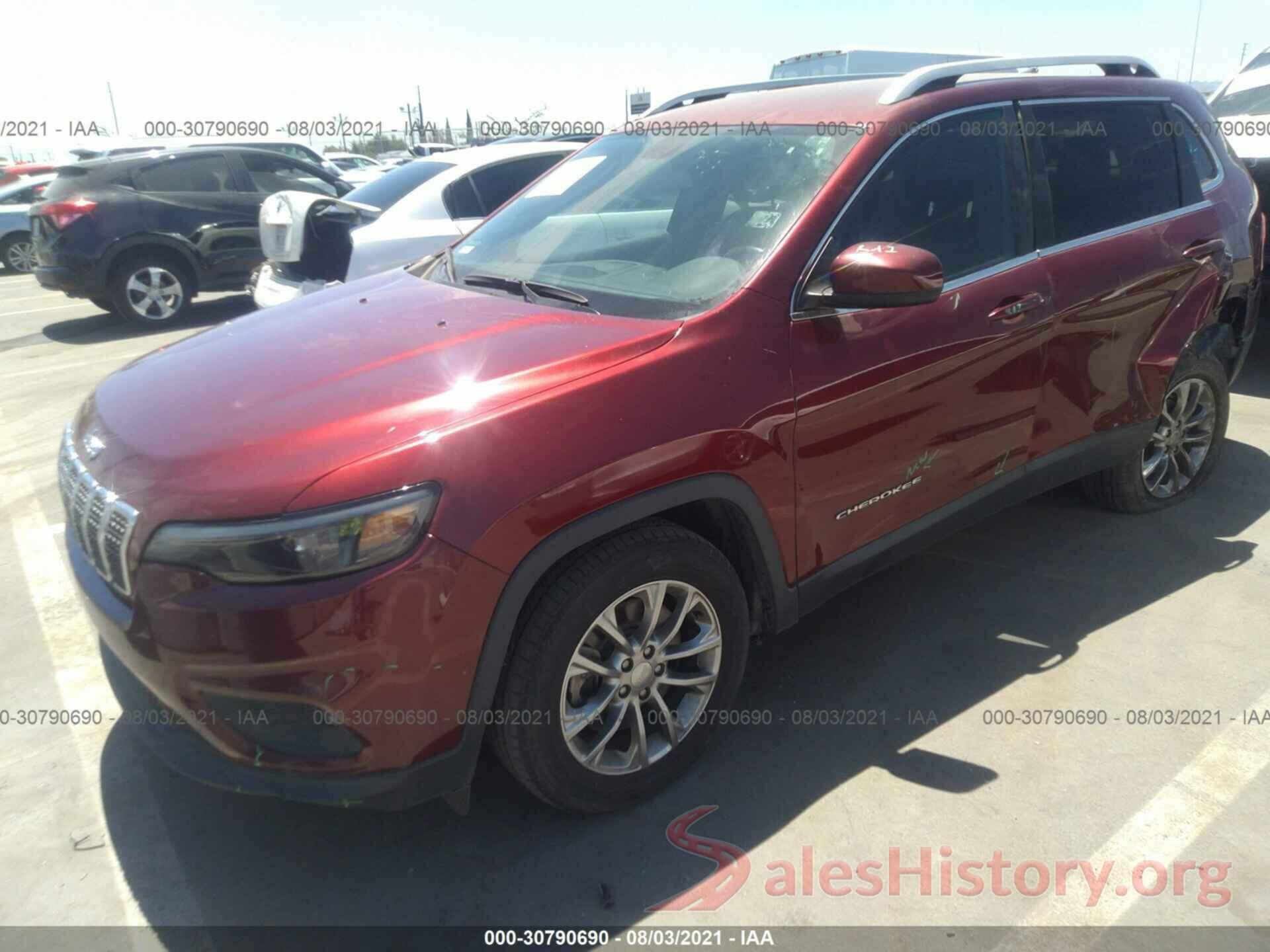 1C4PJLLB9KD270074 2019 JEEP CHEROKEE