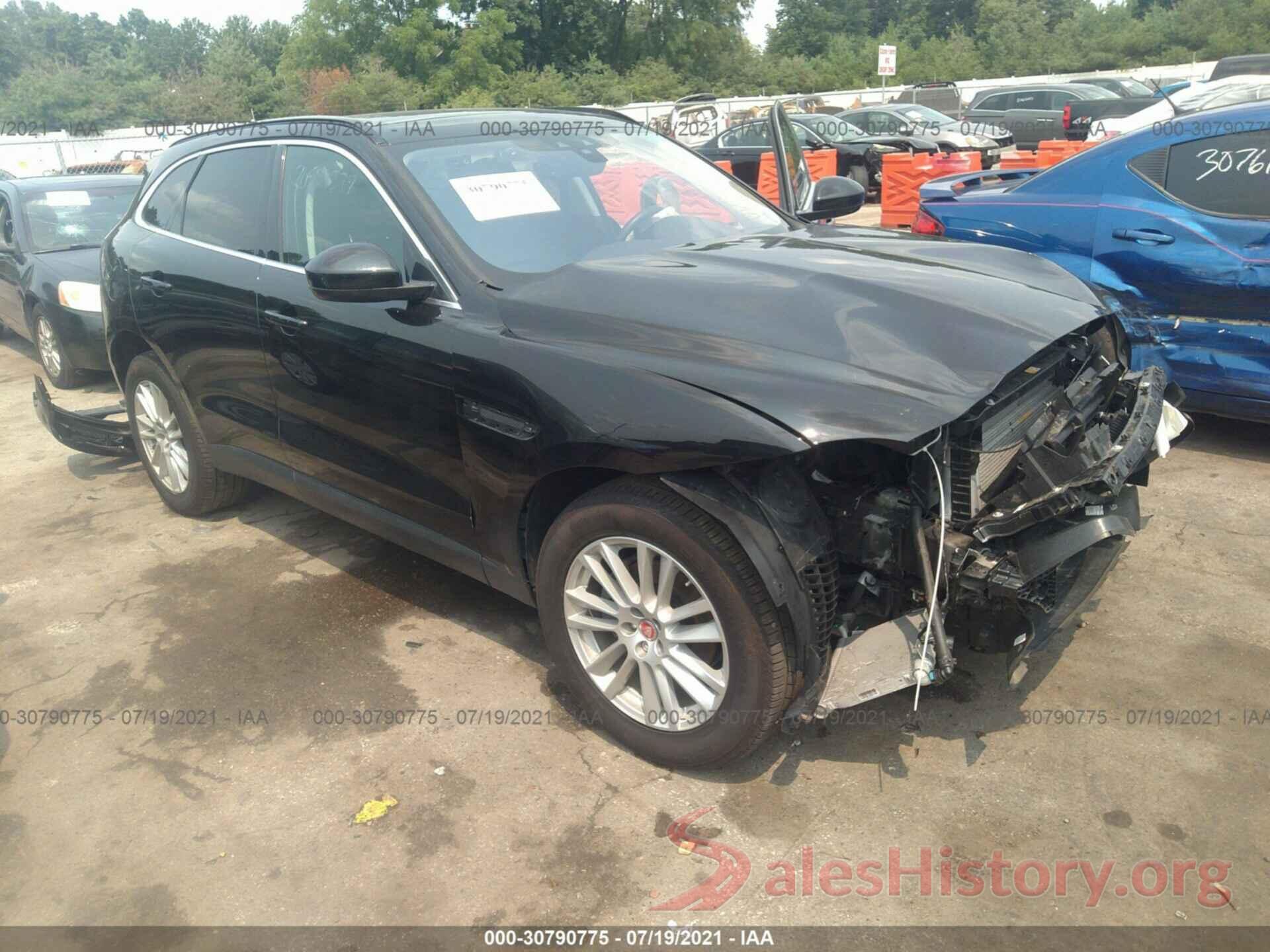 SADCK2FX6KA396489 2019 JAGUAR F-PACE