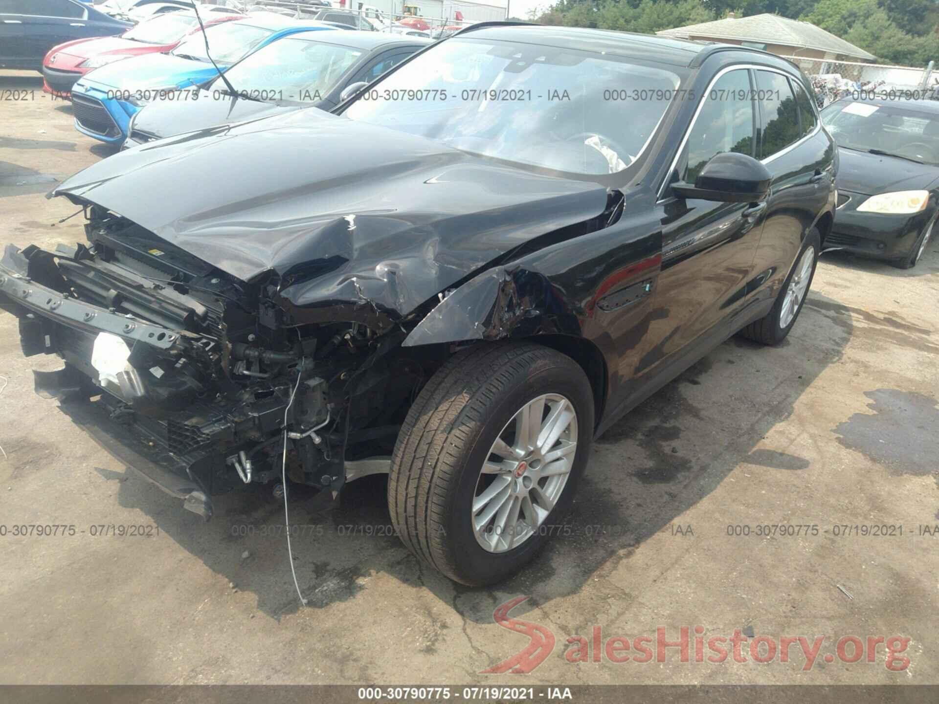 SADCK2FX6KA396489 2019 JAGUAR F-PACE