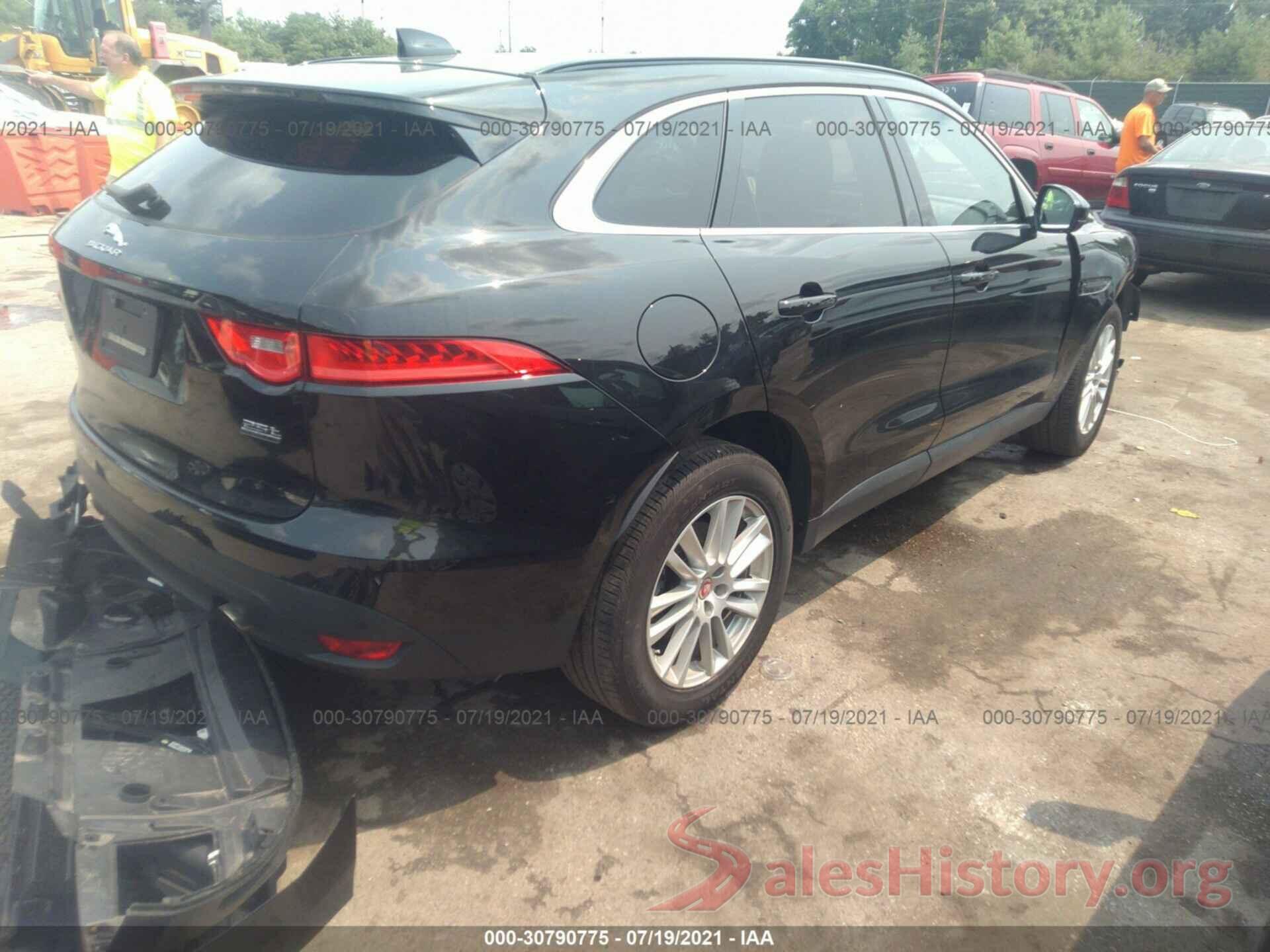 SADCK2FX6KA396489 2019 JAGUAR F-PACE