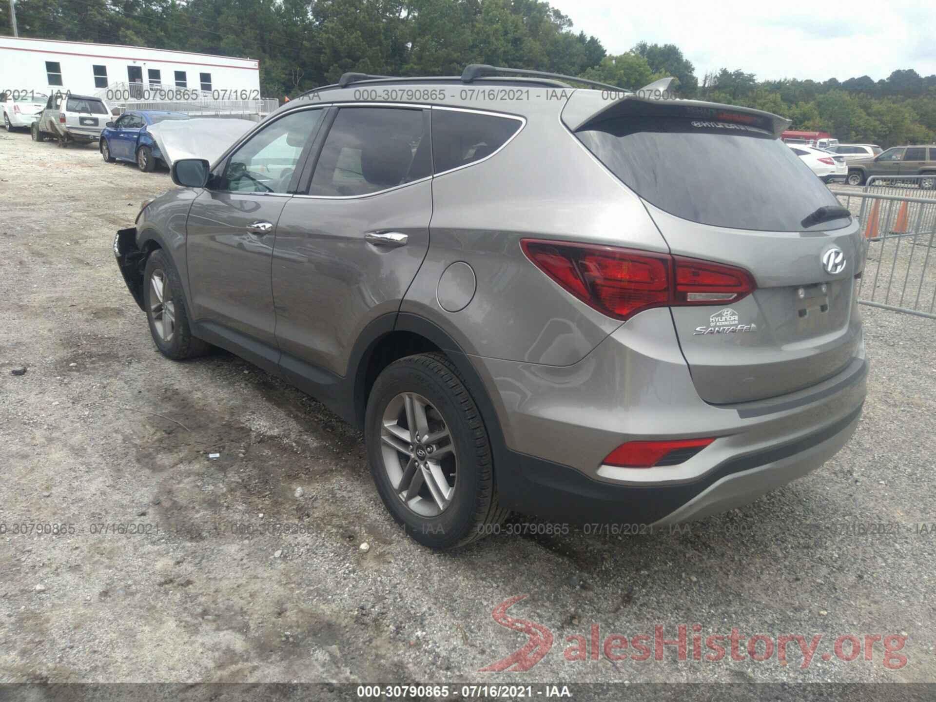 5NMZU3LB2HH003052 2017 HYUNDAI SANTA FE SPORT