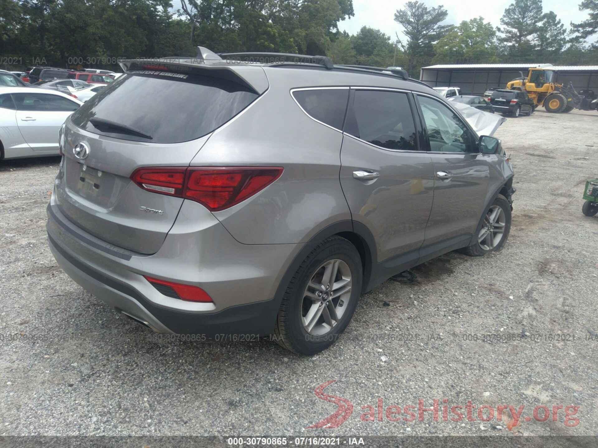 5NMZU3LB2HH003052 2017 HYUNDAI SANTA FE SPORT