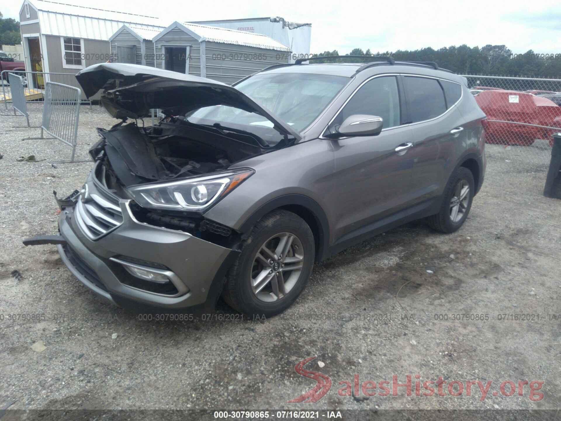 5NMZU3LB2HH003052 2017 HYUNDAI SANTA FE SPORT