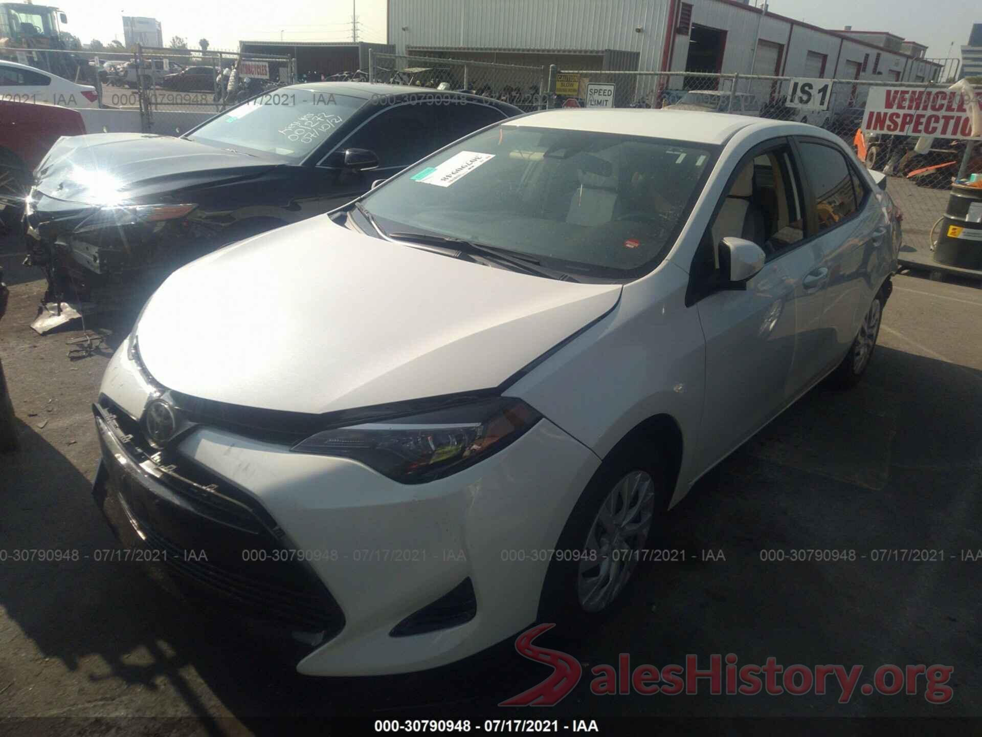 5YFBURHE1HP681109 2017 TOYOTA COROLLA