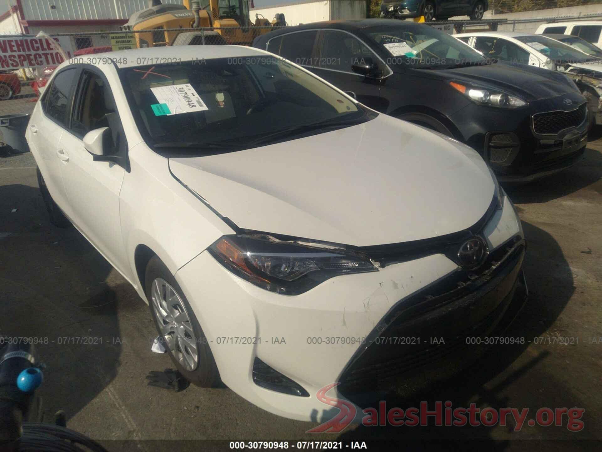 5YFBURHE1HP681109 2017 TOYOTA COROLLA