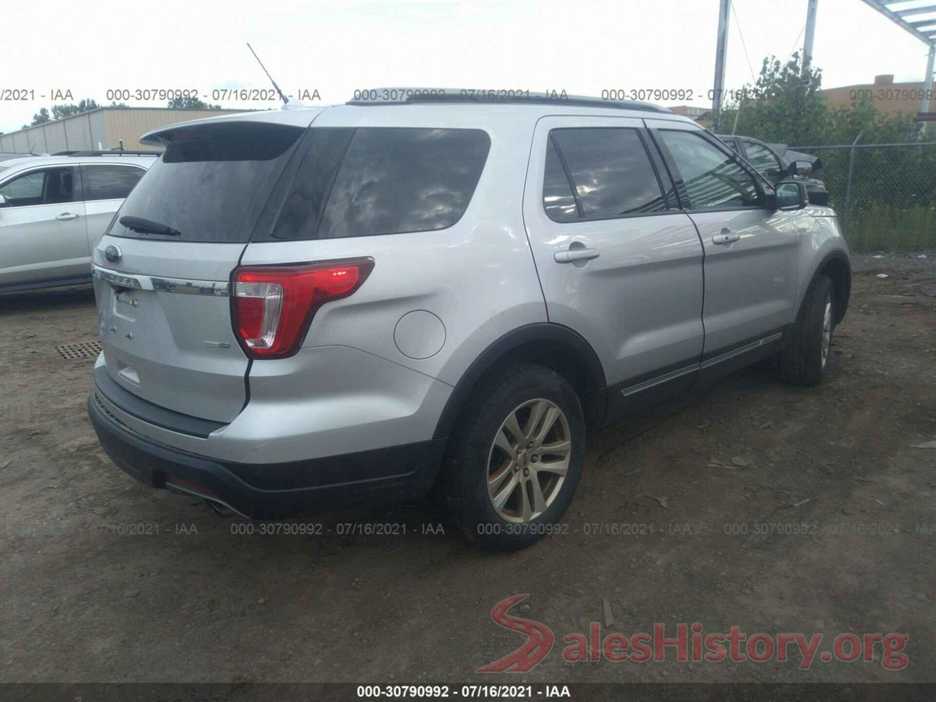 1FM5K8DH8KGB52421 2019 FORD EXPLORER