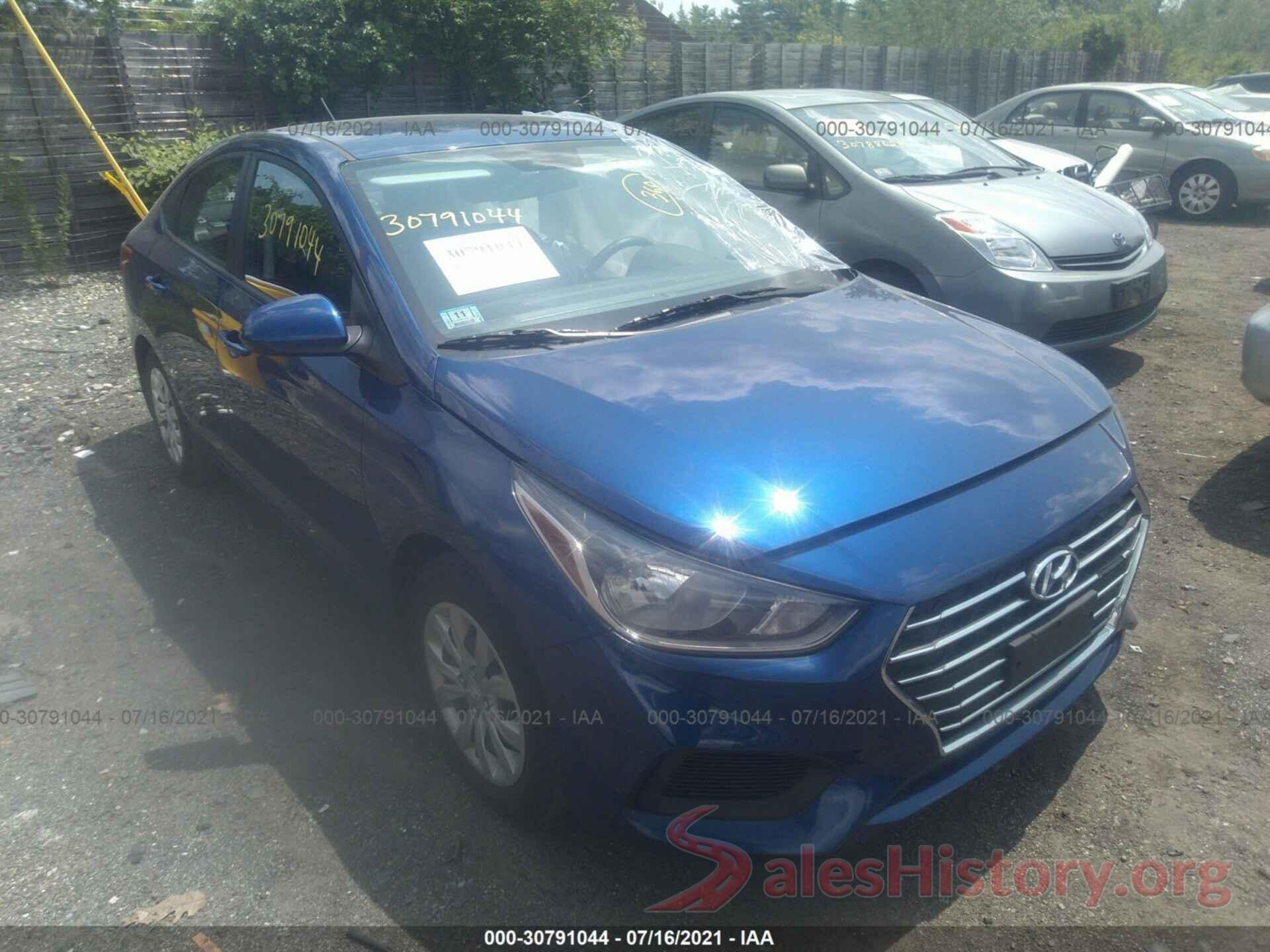 3KPC24A62LE120170 2020 HYUNDAI ACCENT