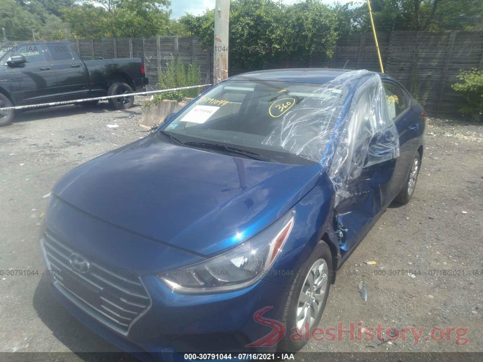 3KPC24A62LE120170 2020 HYUNDAI ACCENT