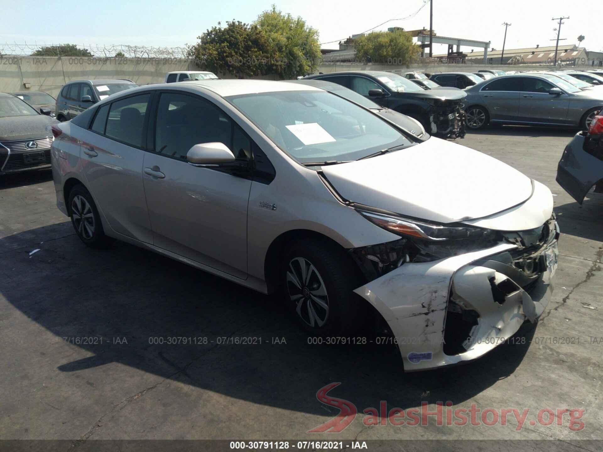 JTDKARFP6K3104900 2019 TOYOTA PRIUS PRIME