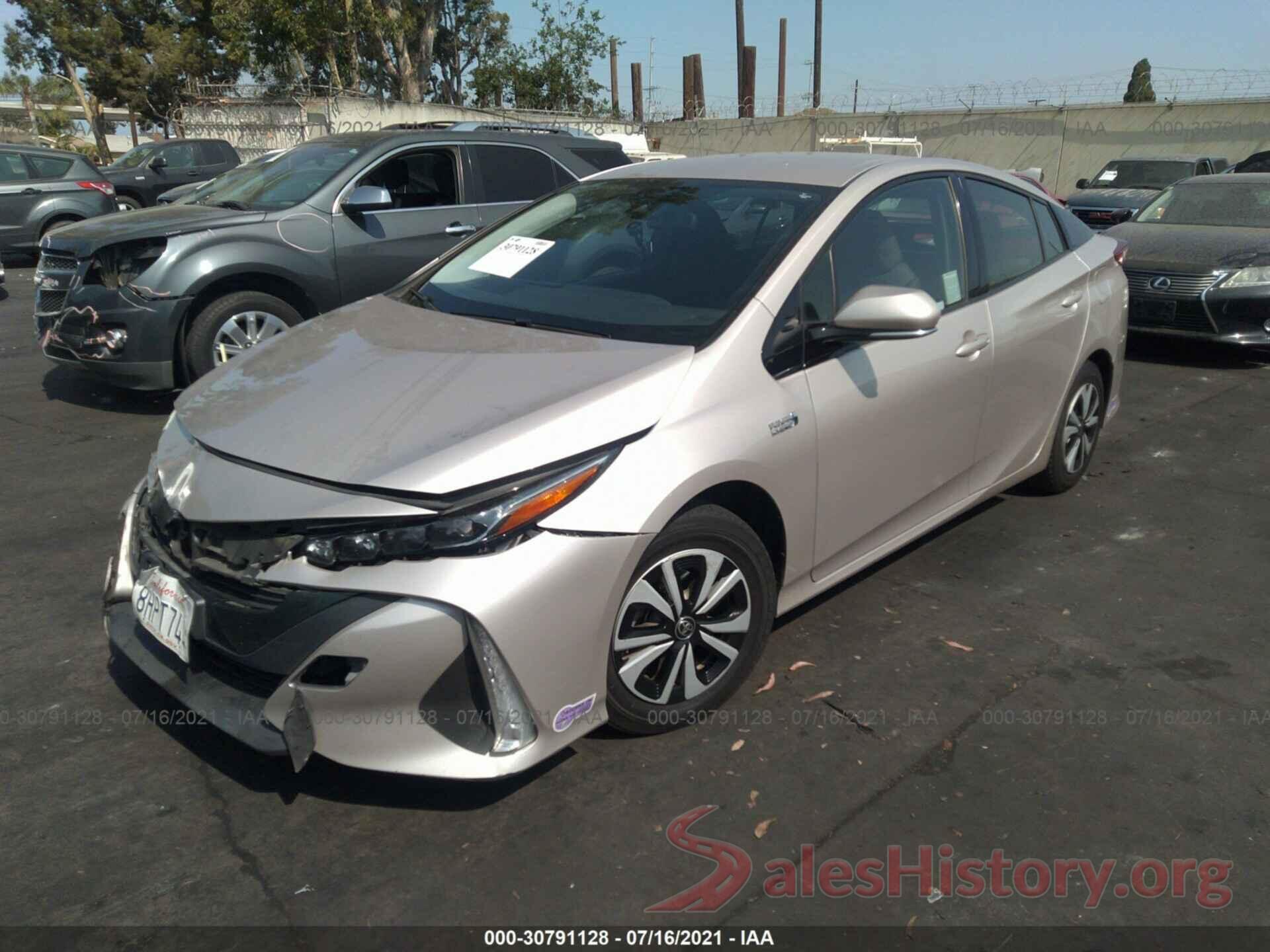 JTDKARFP6K3104900 2019 TOYOTA PRIUS PRIME