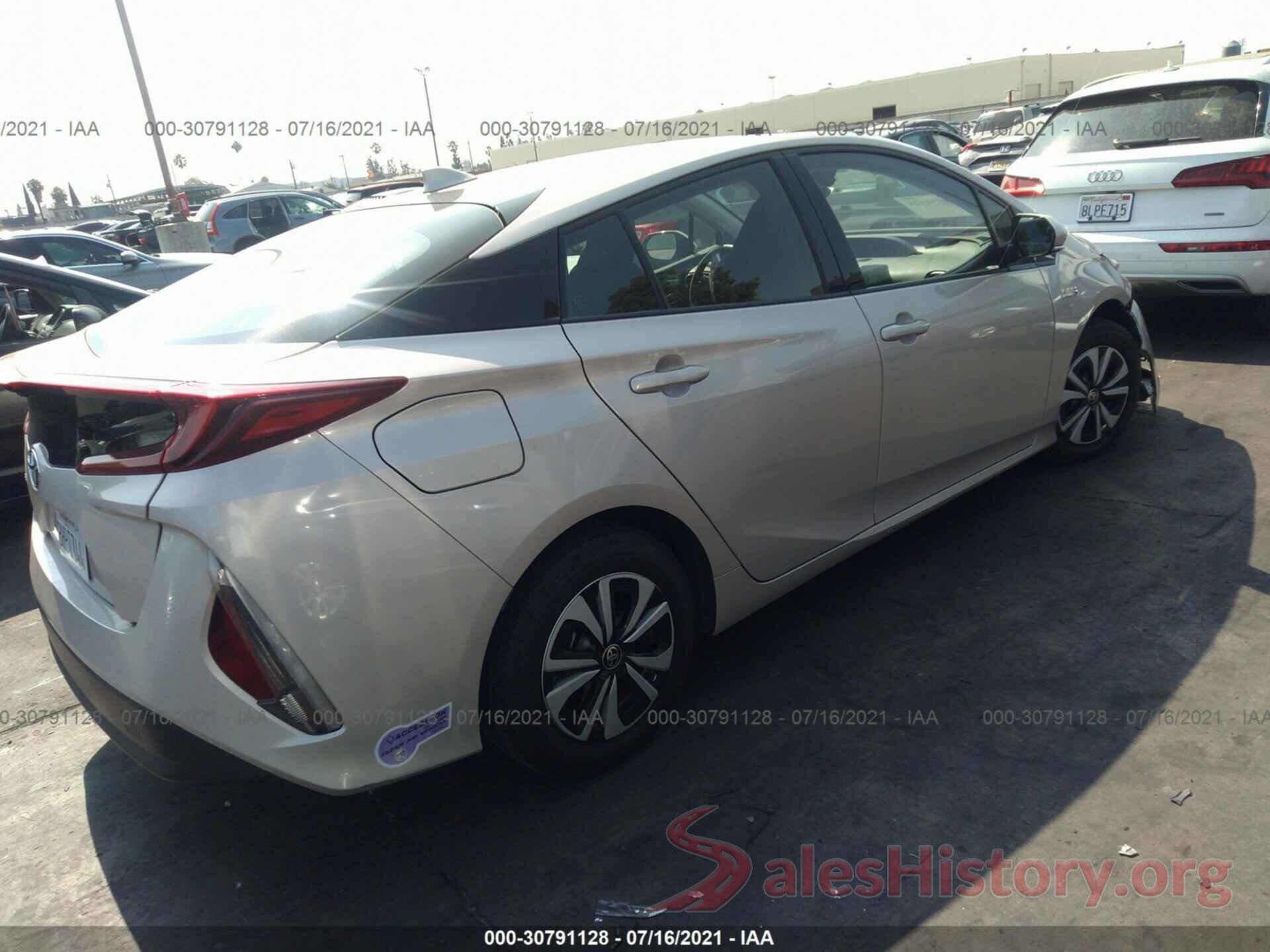 JTDKARFP6K3104900 2019 TOYOTA PRIUS PRIME