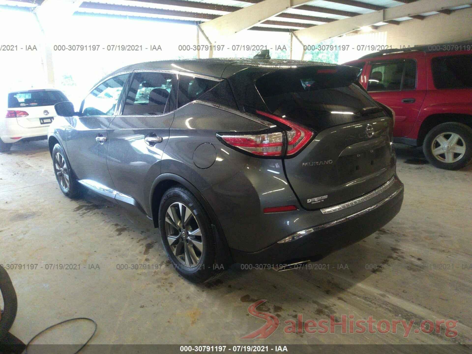 5N1AZ2MH5HN118402 2017 NISSAN MURANO