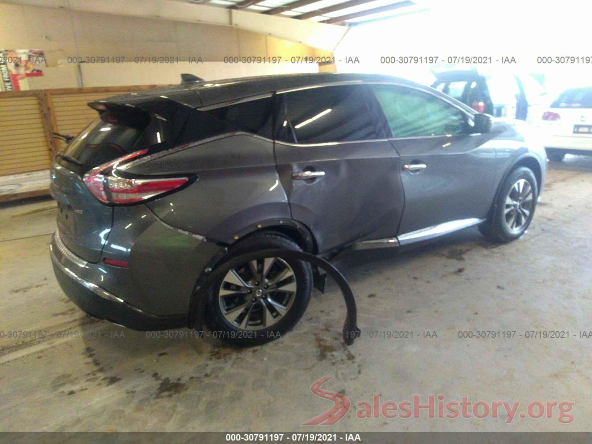 5N1AZ2MH5HN118402 2017 NISSAN MURANO