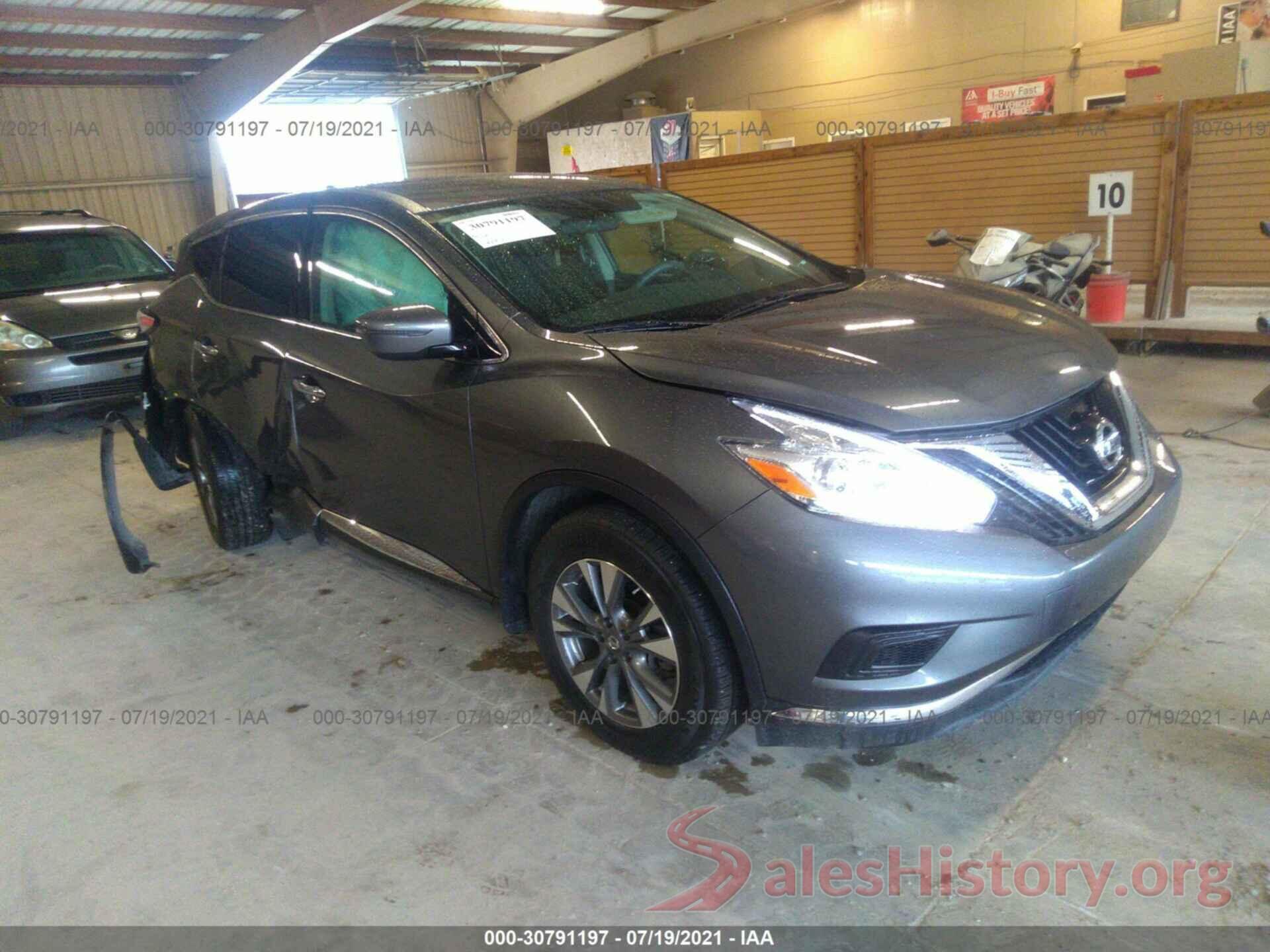 5N1AZ2MH5HN118402 2017 NISSAN MURANO