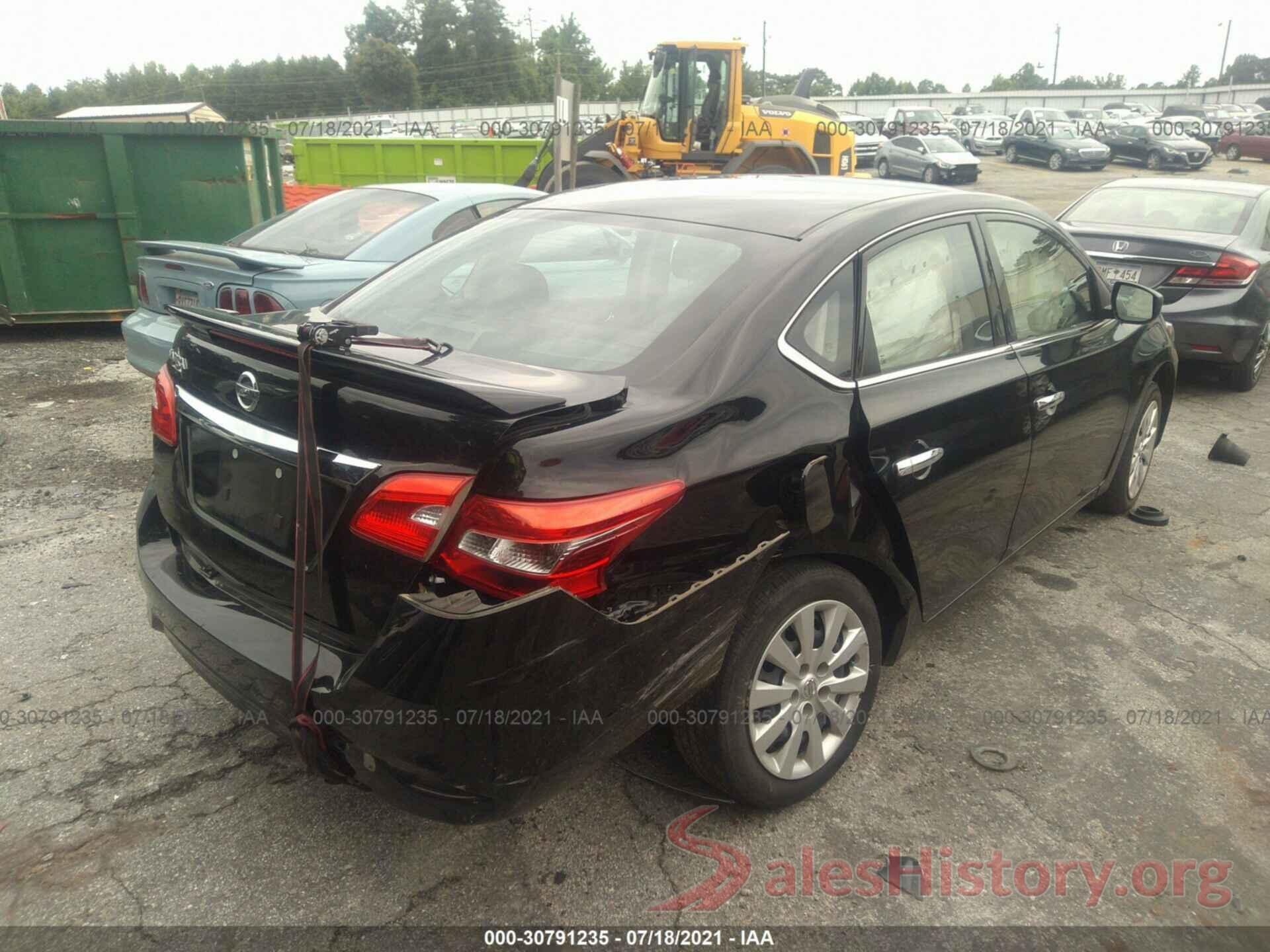 3N1AB7AP7HY395222 2017 NISSAN SENTRA