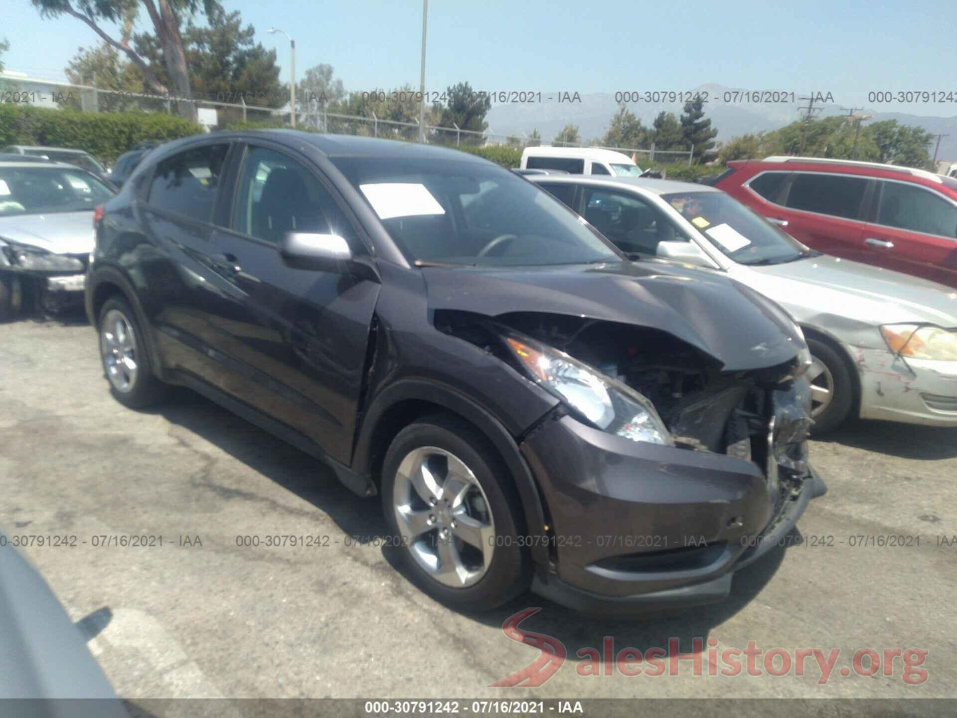 3CZRU5H3XHM706676 2017 HONDA HR-V