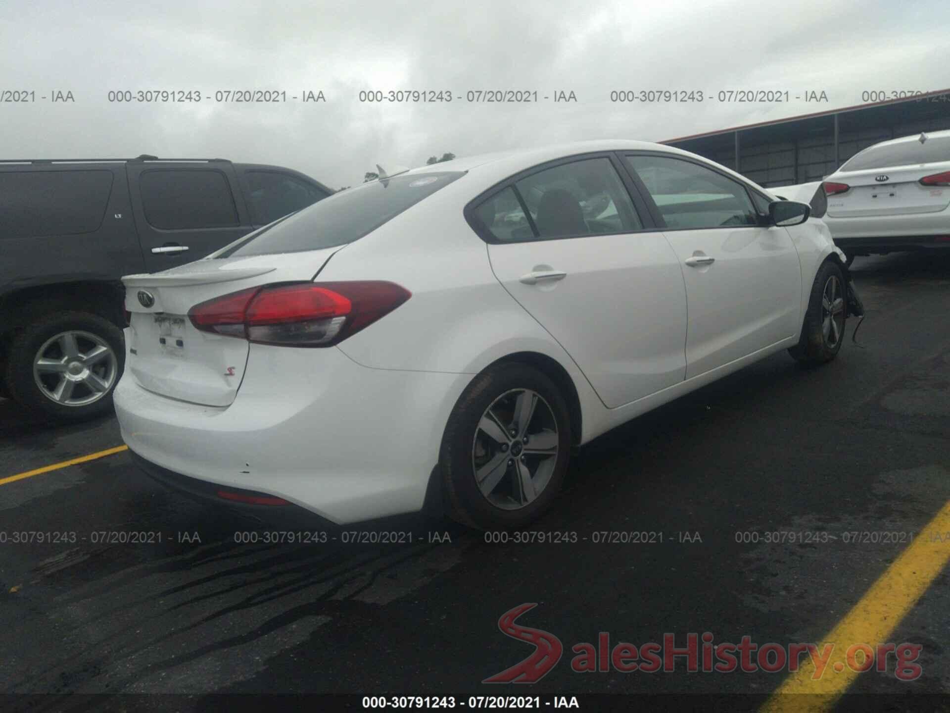 3KPFL4A76JE243809 2018 KIA FORTE