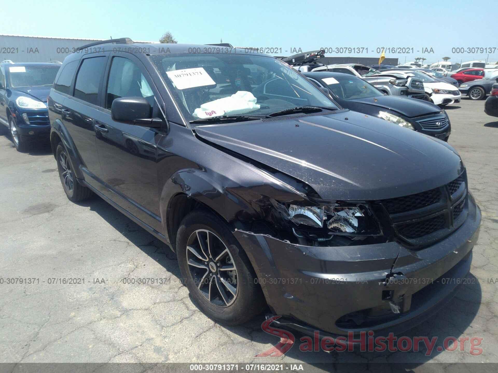 3C4PDCAB0JT242828 2018 DODGE JOURNEY