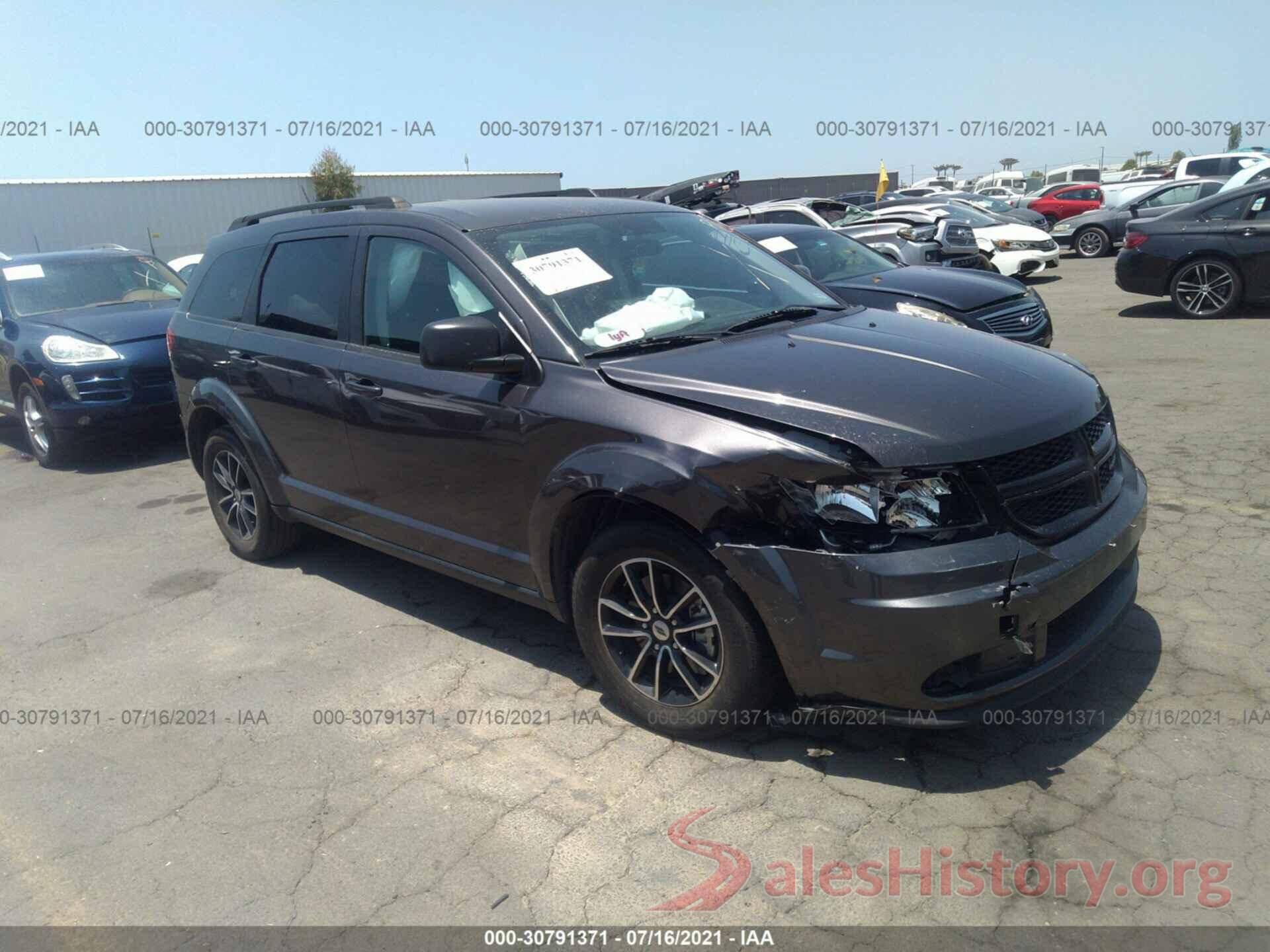 3C4PDCAB0JT242828 2018 DODGE JOURNEY