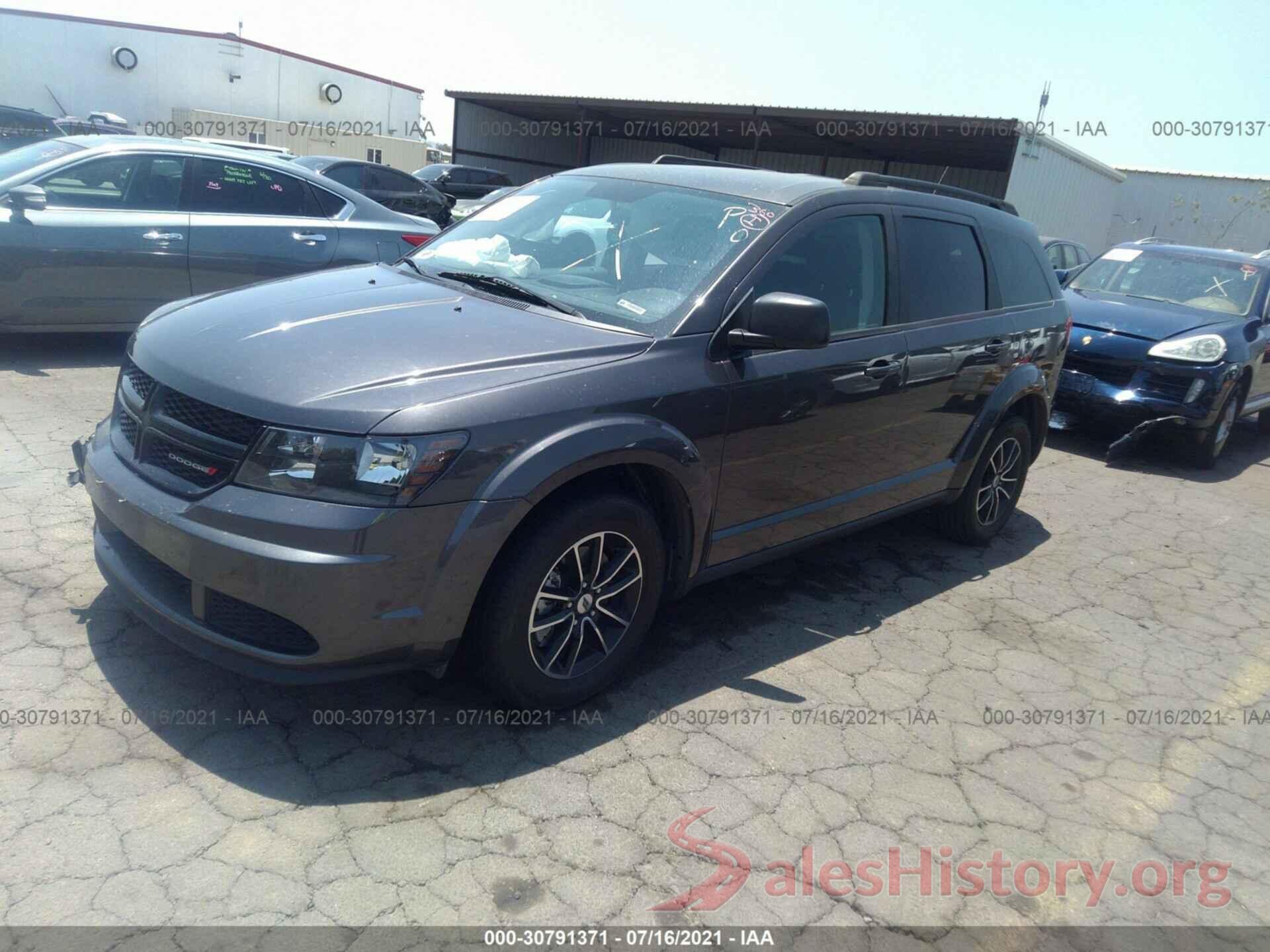 3C4PDCAB0JT242828 2018 DODGE JOURNEY