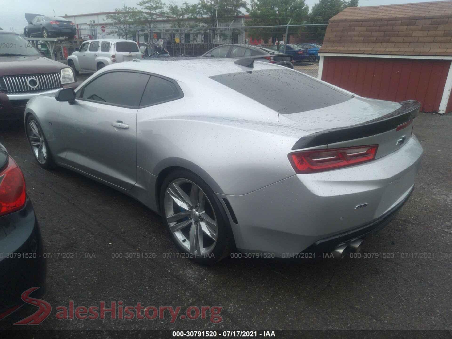 2016 CHEVROLET CAMARO VIN 1G1FH1R72G0122029, driver side view