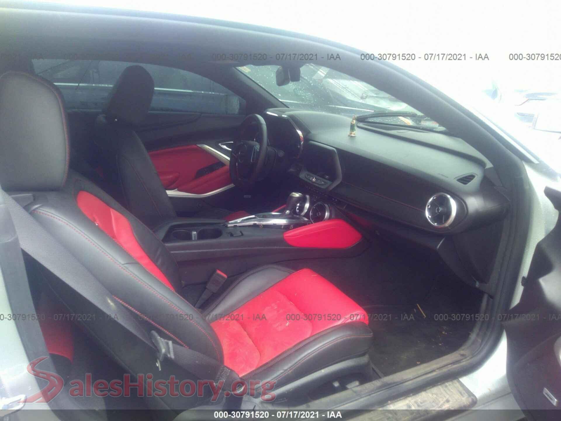 2016 CHEVROLET CAMARO VIN 1G1FH1R72G0122029, rear view