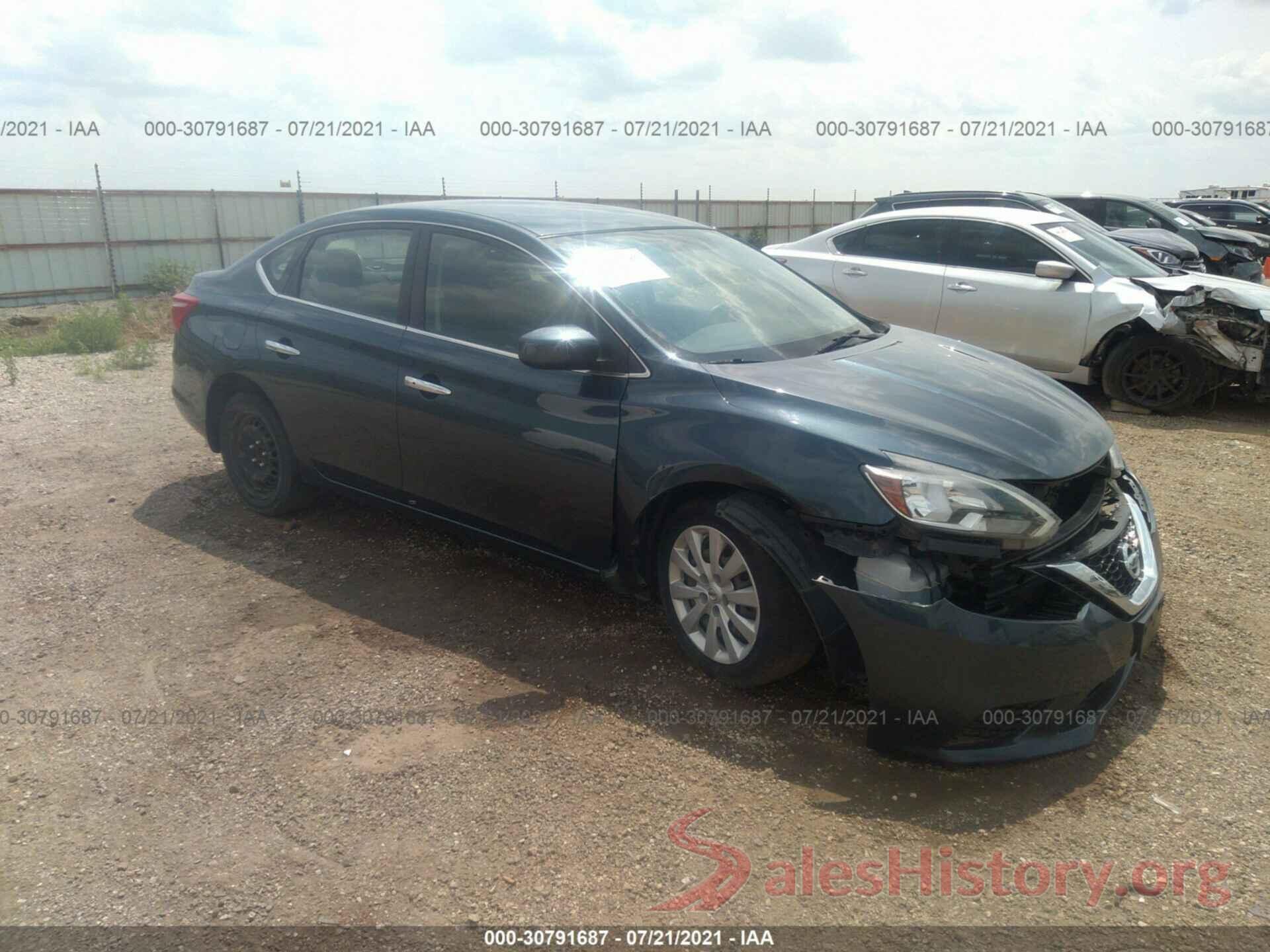 3N1AB7AP9GY235633 2016 NISSAN SENTRA