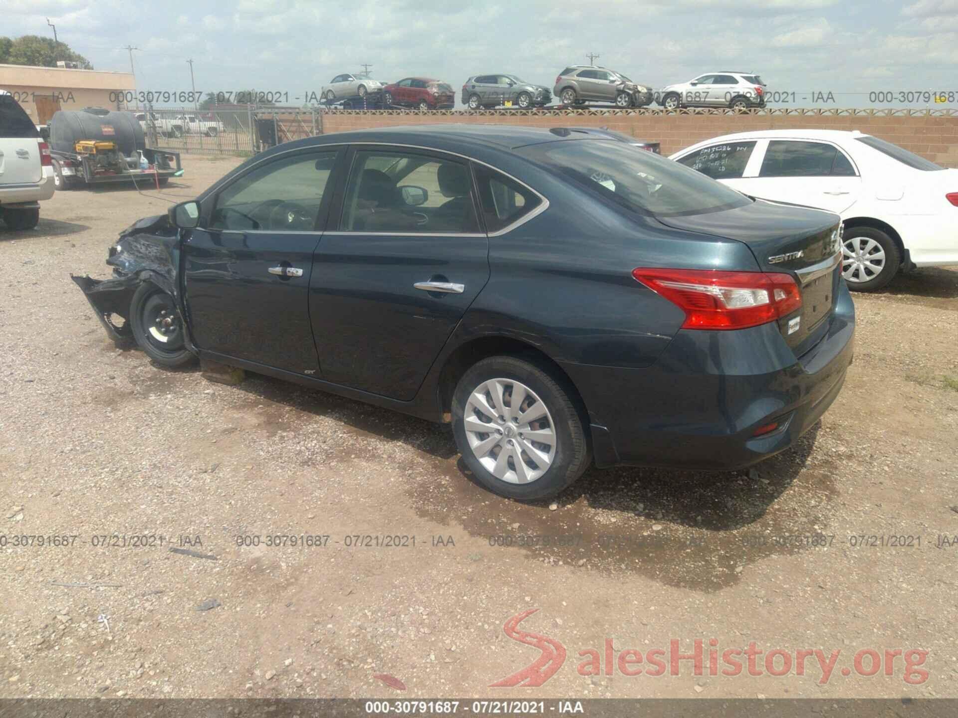 3N1AB7AP9GY235633 2016 NISSAN SENTRA