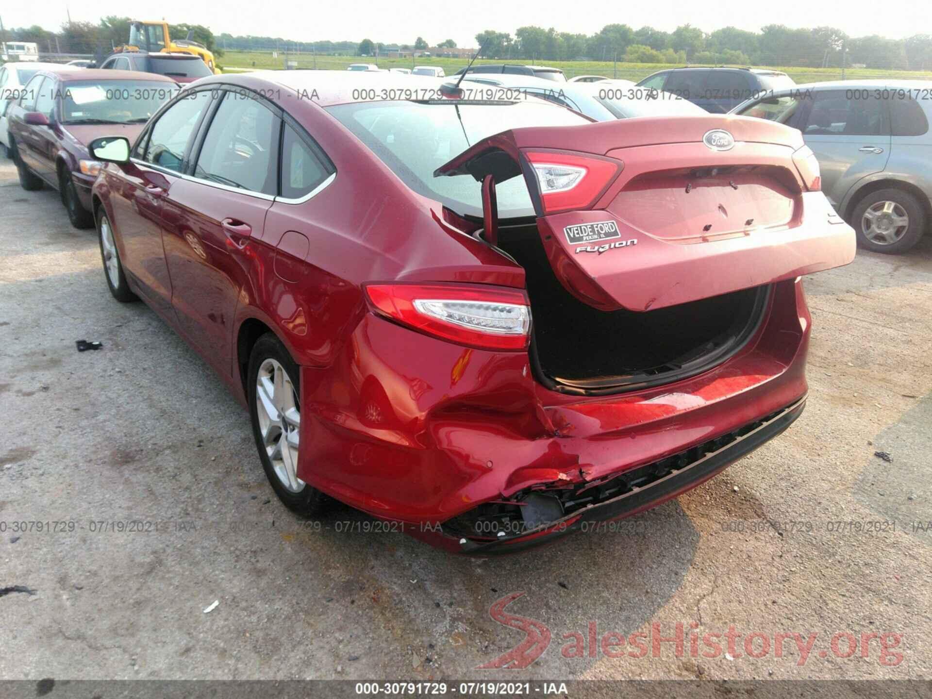 3FA6P0HDXGR288610 2016 FORD FUSION