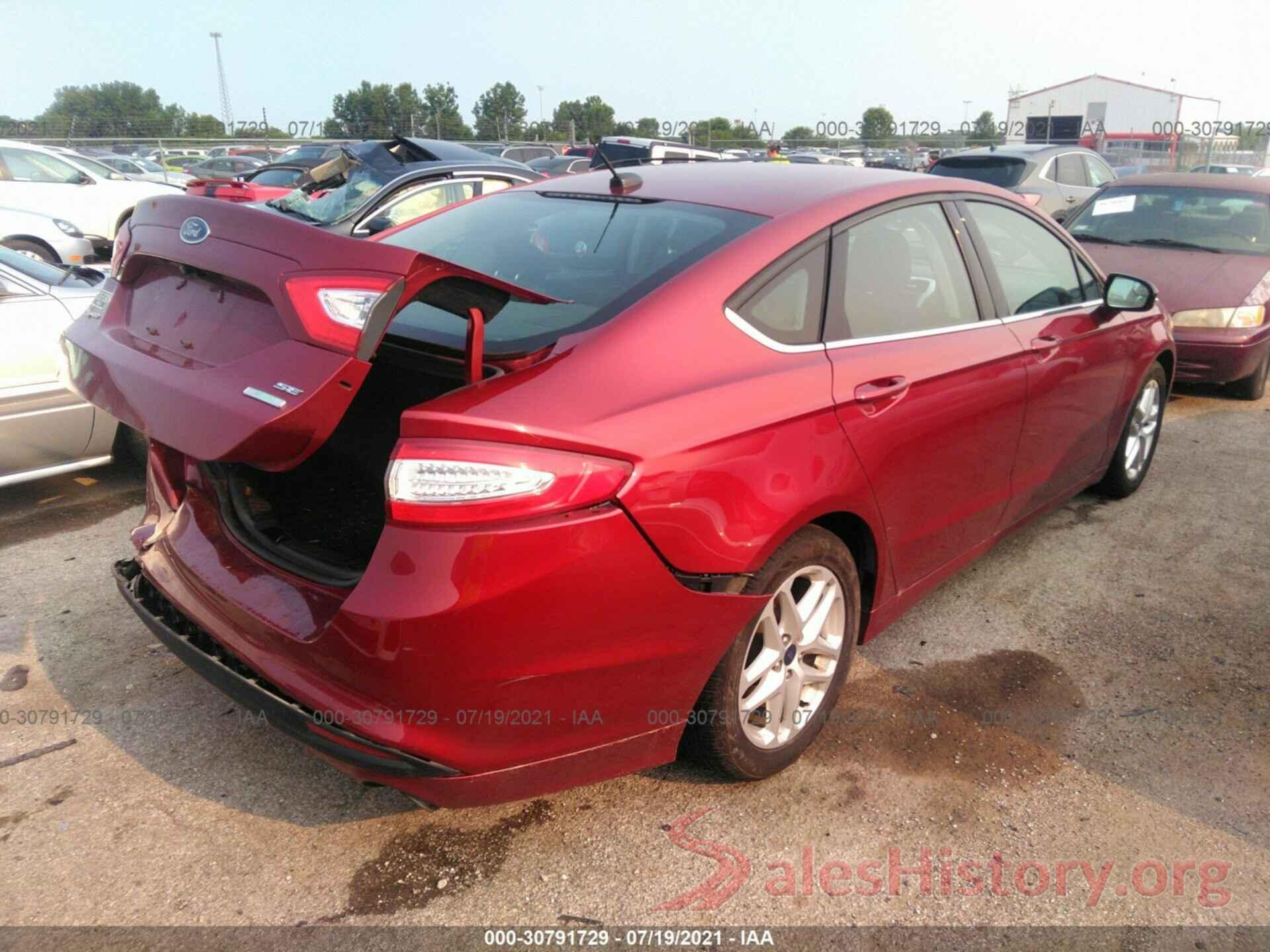 3FA6P0HDXGR288610 2016 FORD FUSION