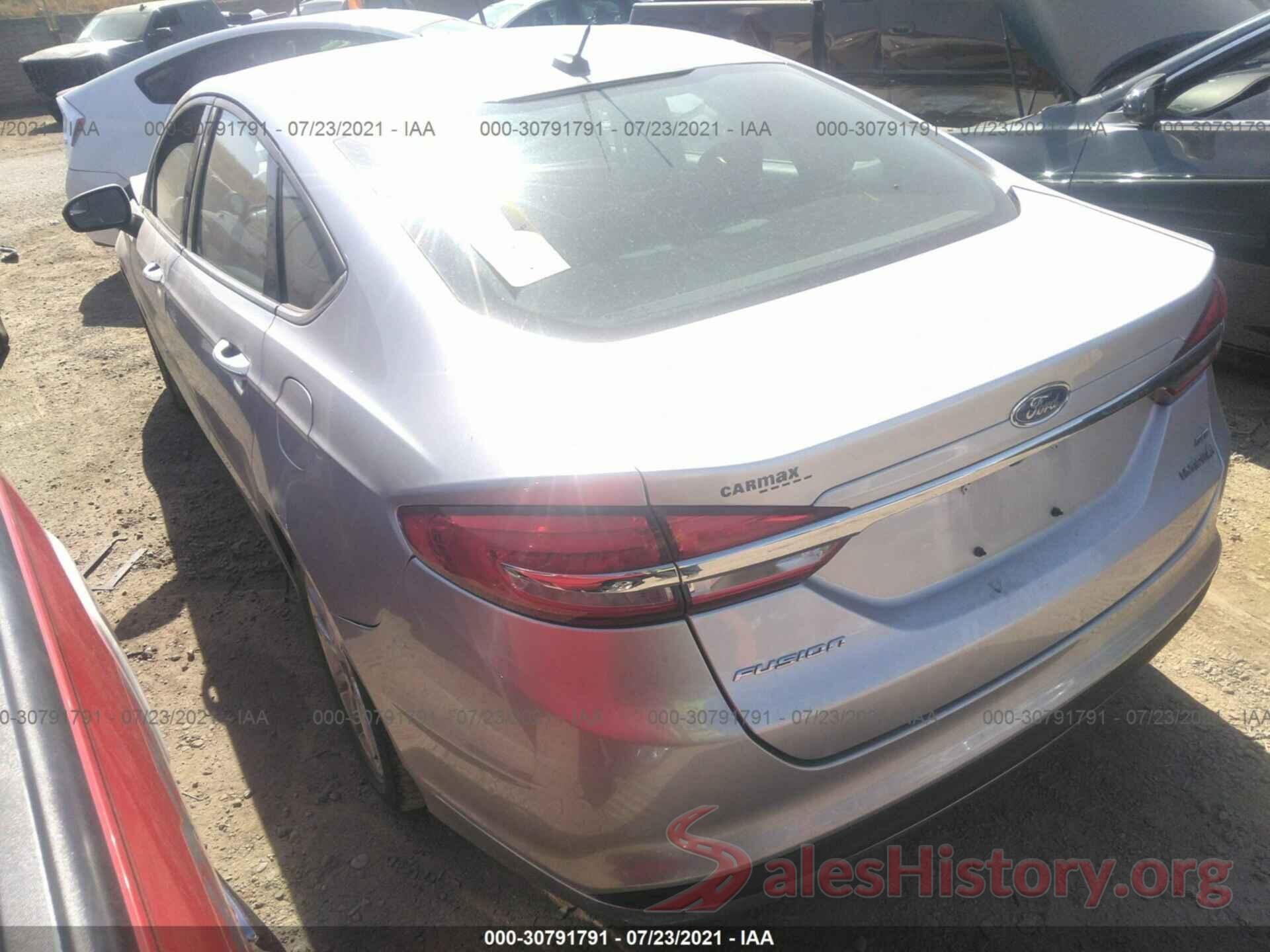 3FA6P0LU9HR381255 2017 FORD FUSION