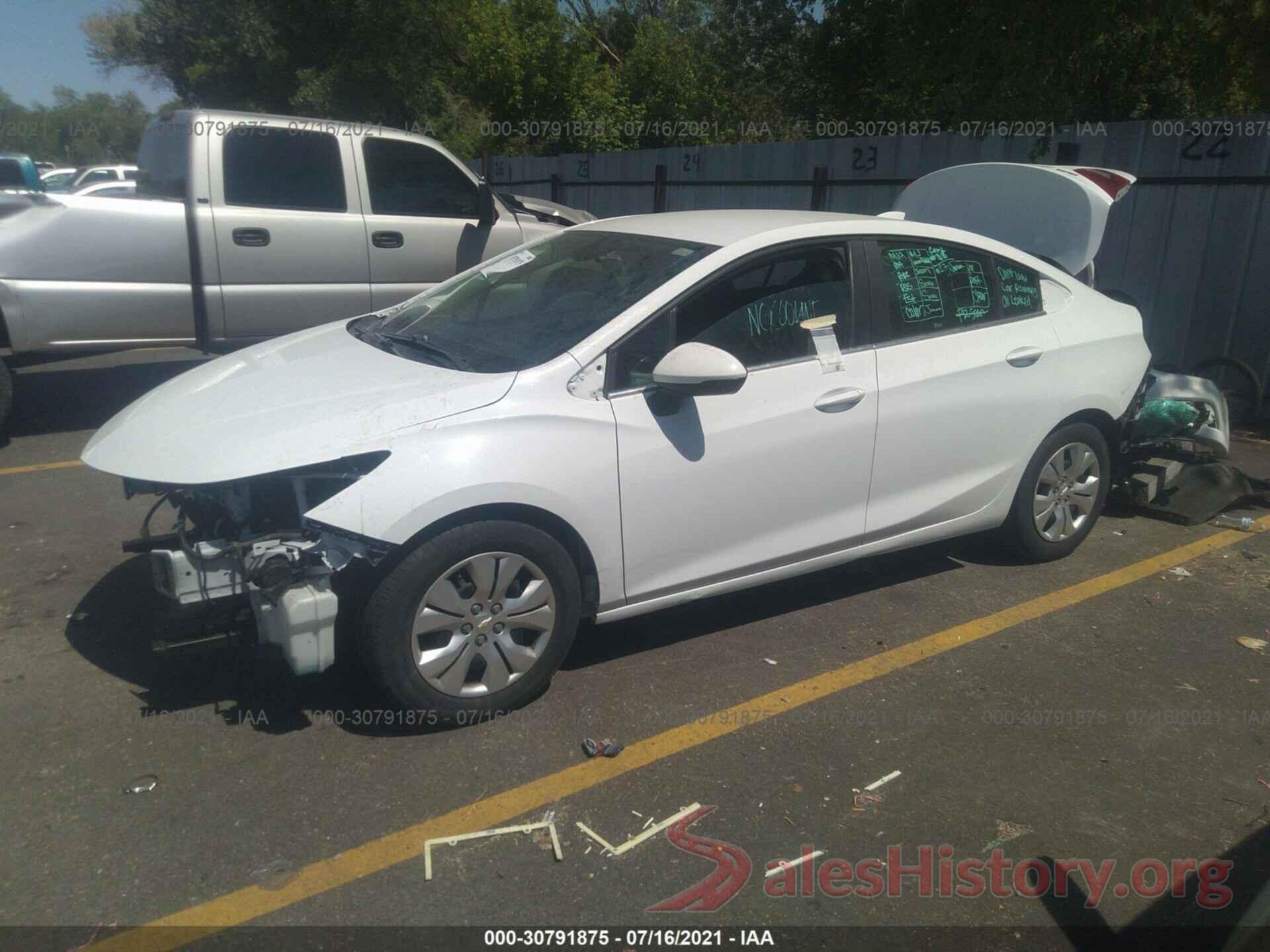 1G1BE5SM2G7283387 2016 CHEVROLET CRUZE