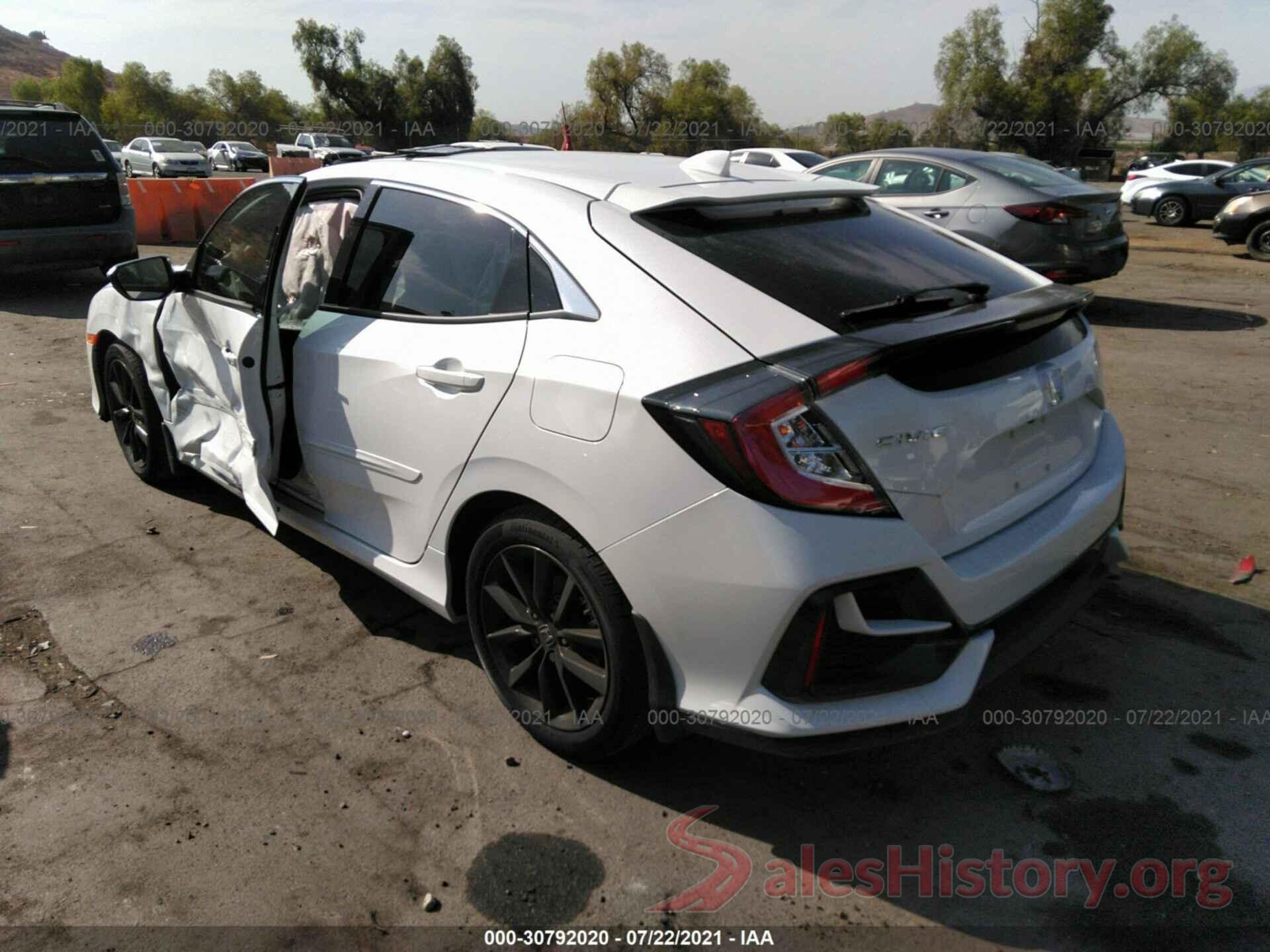 SHHFK7H64MU412451 2021 HONDA CIVIC HATCHBACK