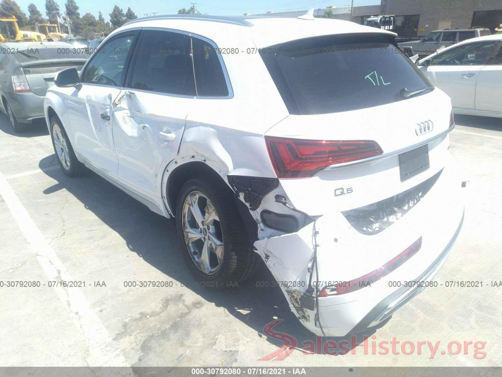 WA1BAAFY2M2106379 2021 AUDI Q5