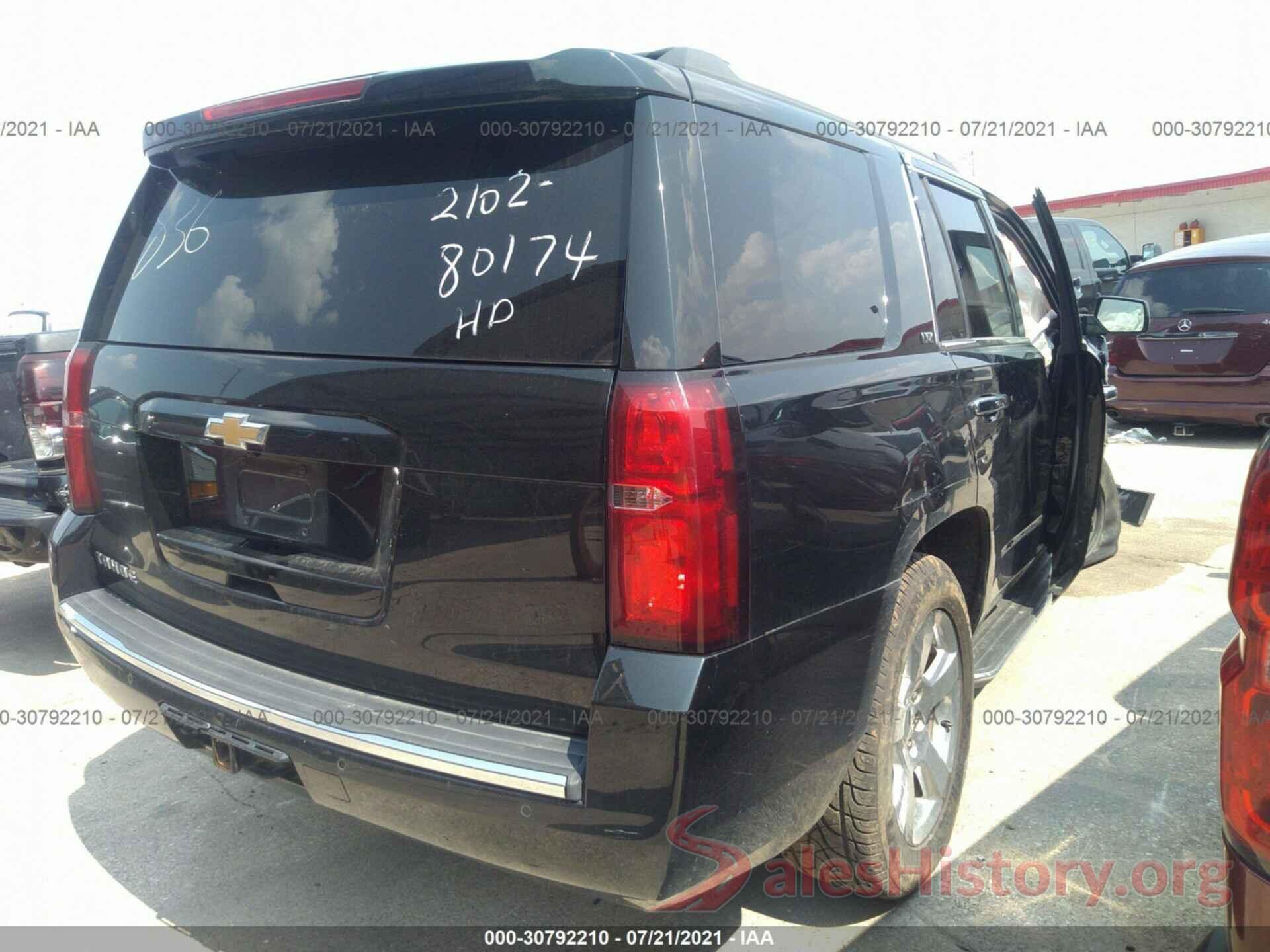 1GNSKCKC0GR335655 2016 CHEVROLET TAHOE