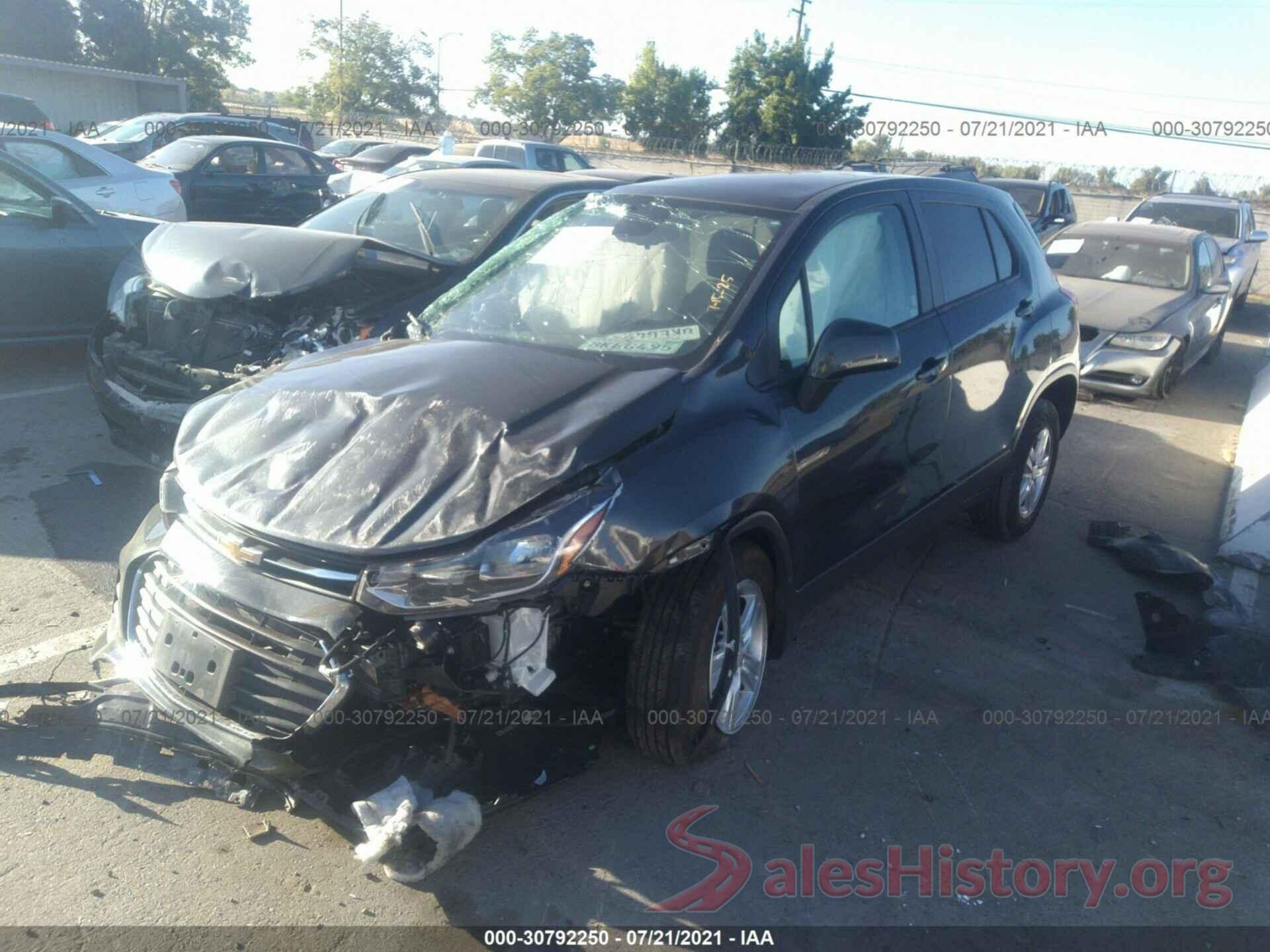 3GNCJNSB6KL226465 2019 CHEVROLET TRAX