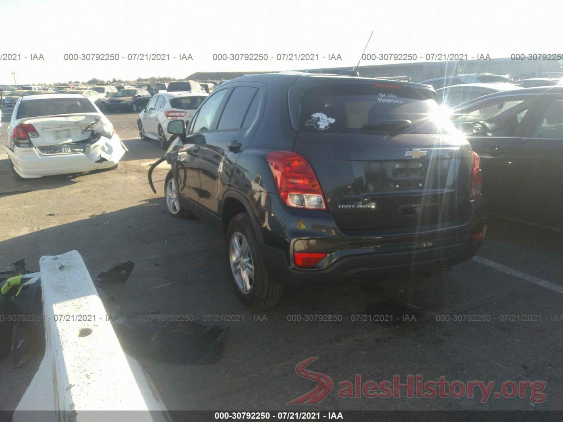 3GNCJNSB6KL226465 2019 CHEVROLET TRAX