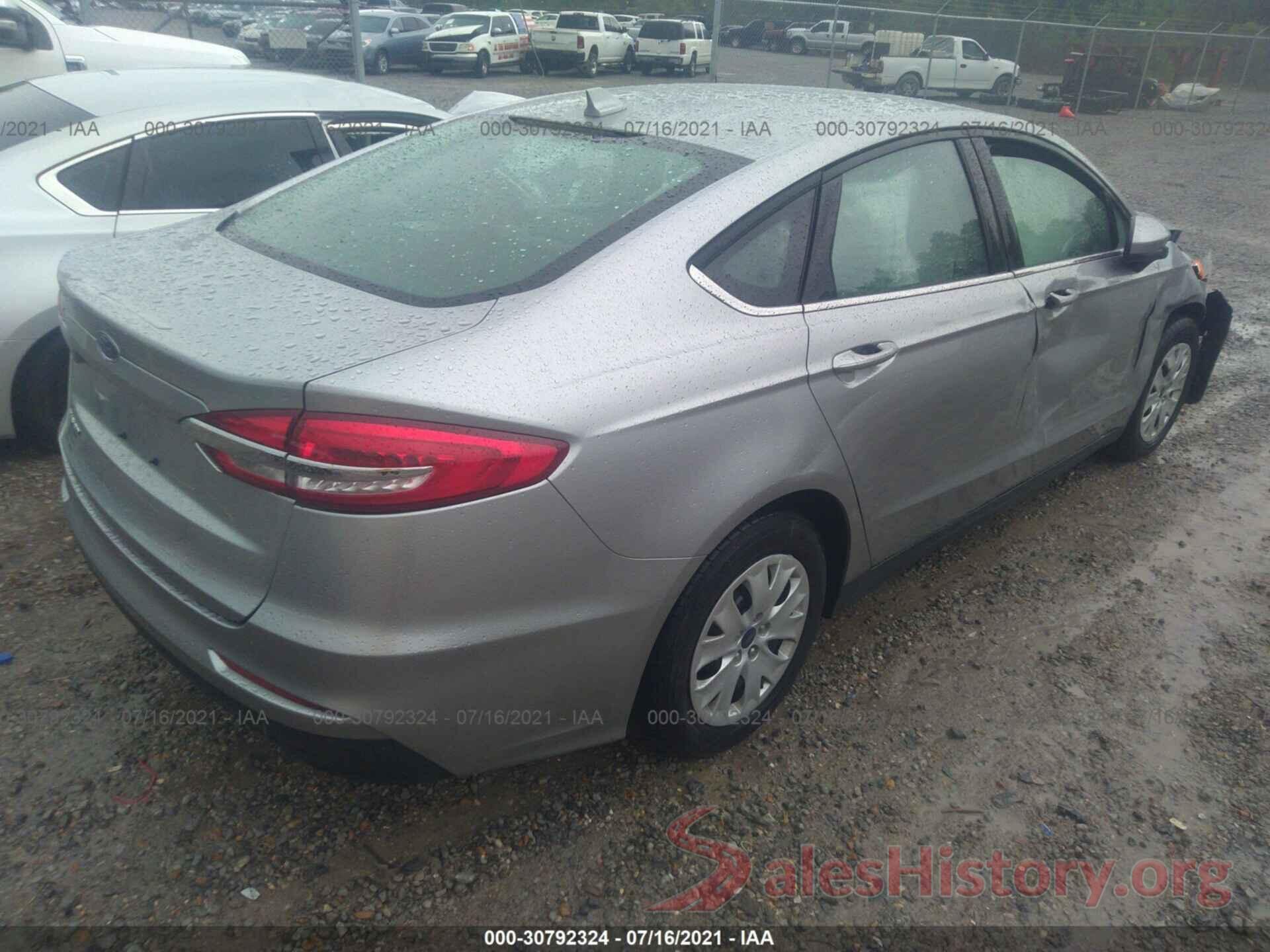 3FA6P0G73LR160697 2020 FORD FUSION