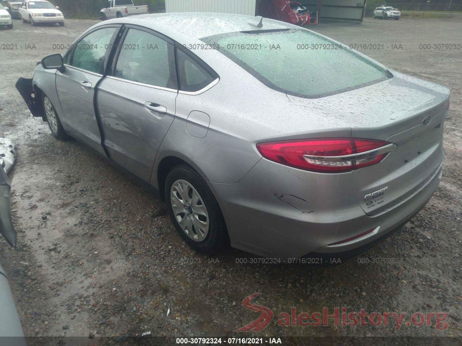 3FA6P0G73LR160697 2020 FORD FUSION