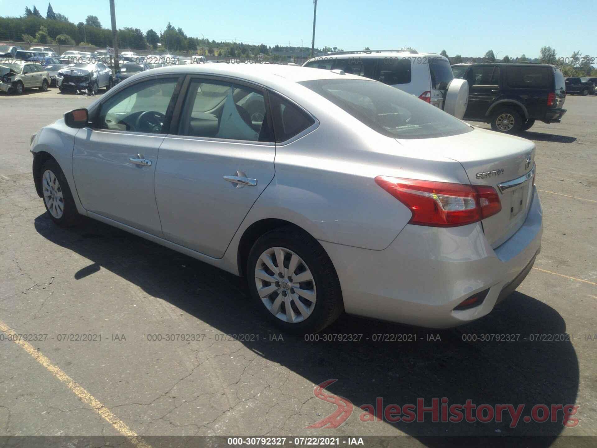 3N1AB7AP8HY320500 2017 NISSAN SENTRA