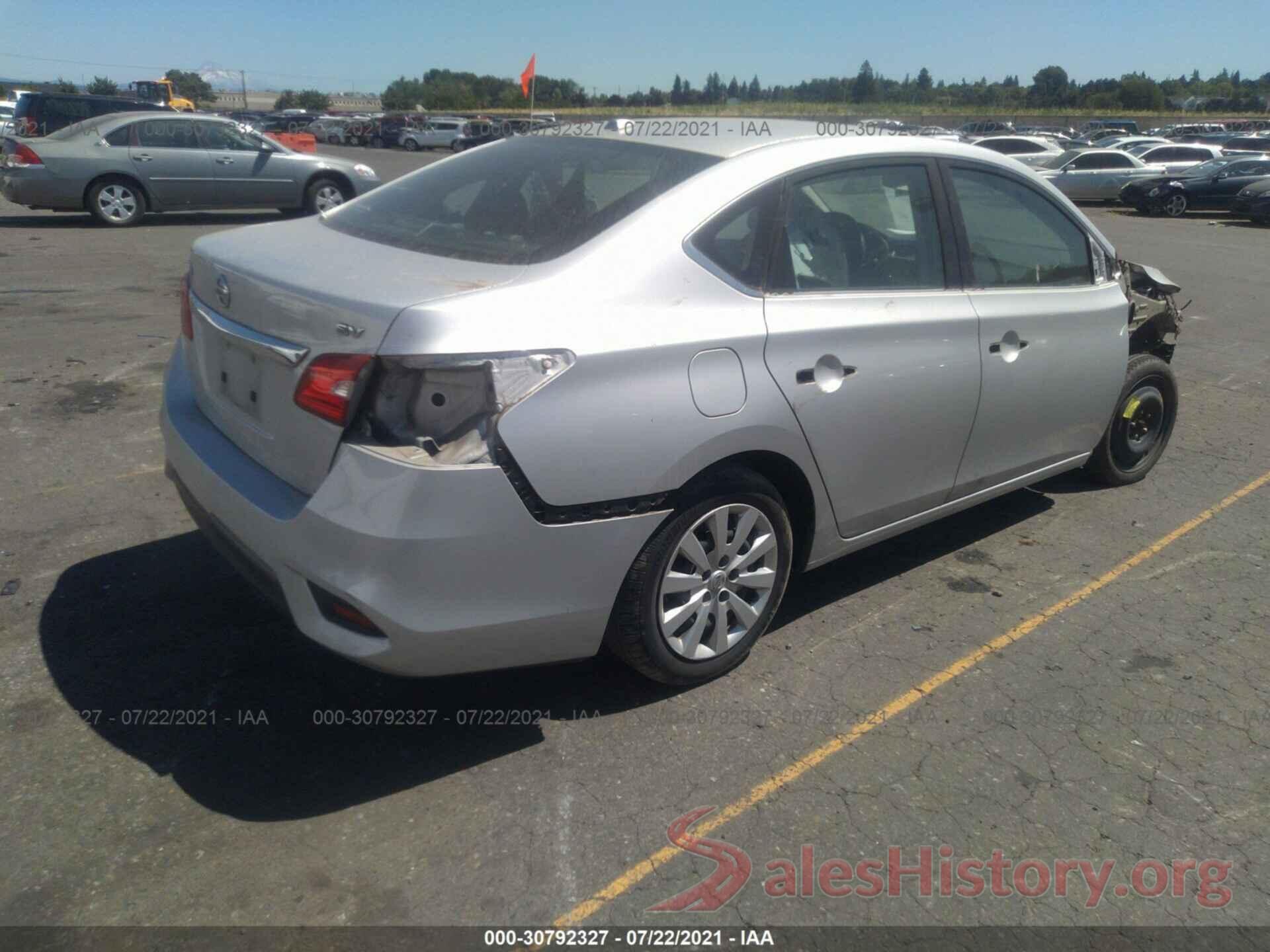 3N1AB7AP8HY320500 2017 NISSAN SENTRA