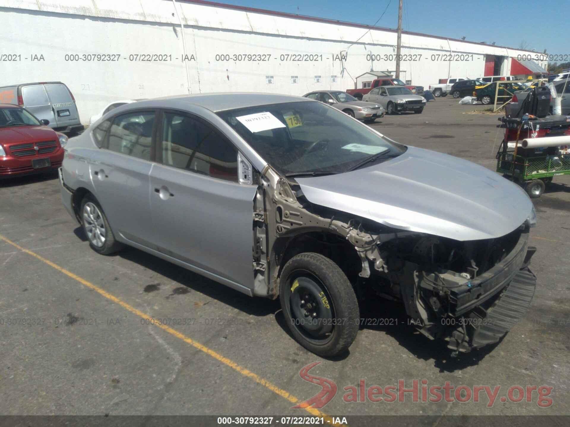 3N1AB7AP8HY320500 2017 NISSAN SENTRA