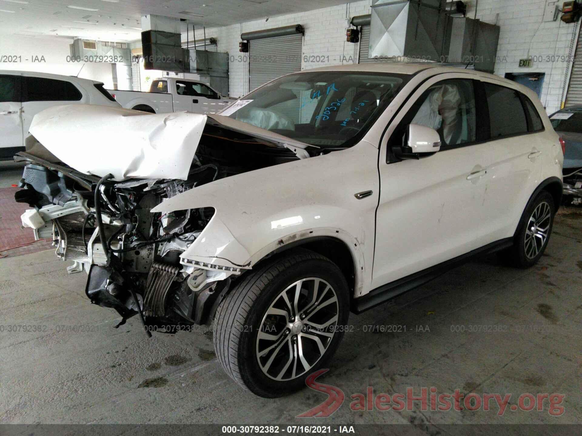 JA4AR3AU4GZ053605 2016 MITSUBISHI OUTLANDER SPORT