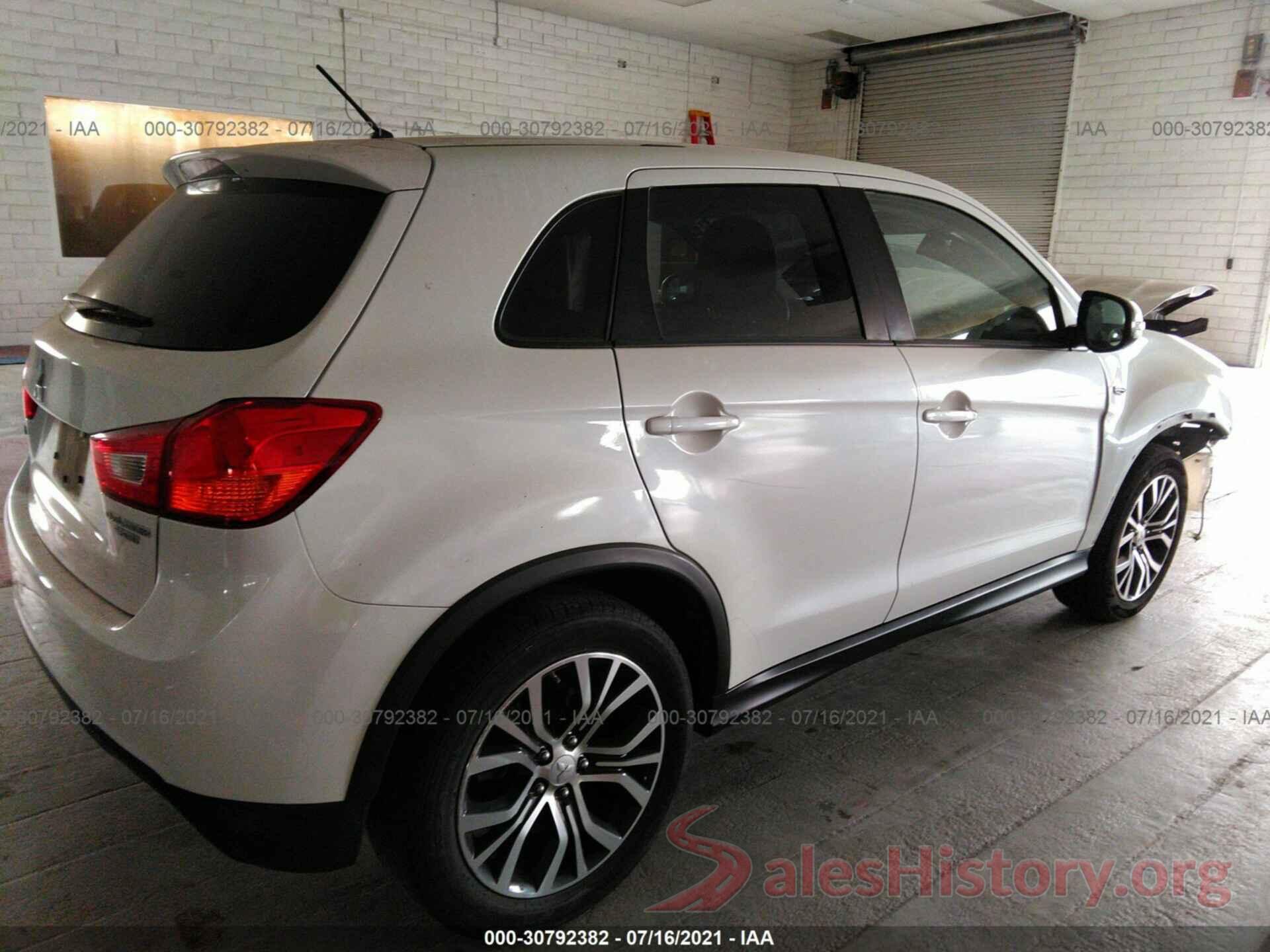 JA4AR3AU4GZ053605 2016 MITSUBISHI OUTLANDER SPORT